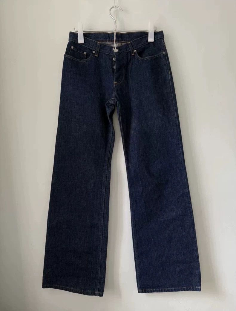 Helmut Lang HELMUT LANG classic denim low waist flare Size US 29 - 1 Thumbnail