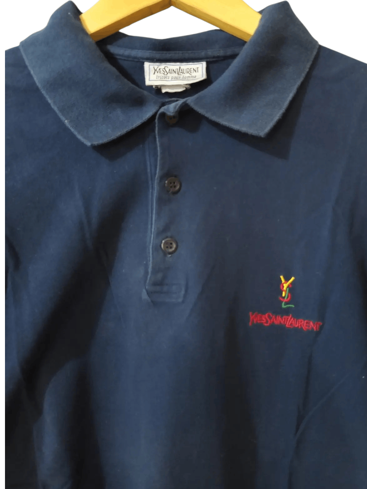 Yves Saint Laurent YSL Tricots Pour Homme Polo Shirt Size US S / EU 44-46 / 1 - 5 Thumbnail