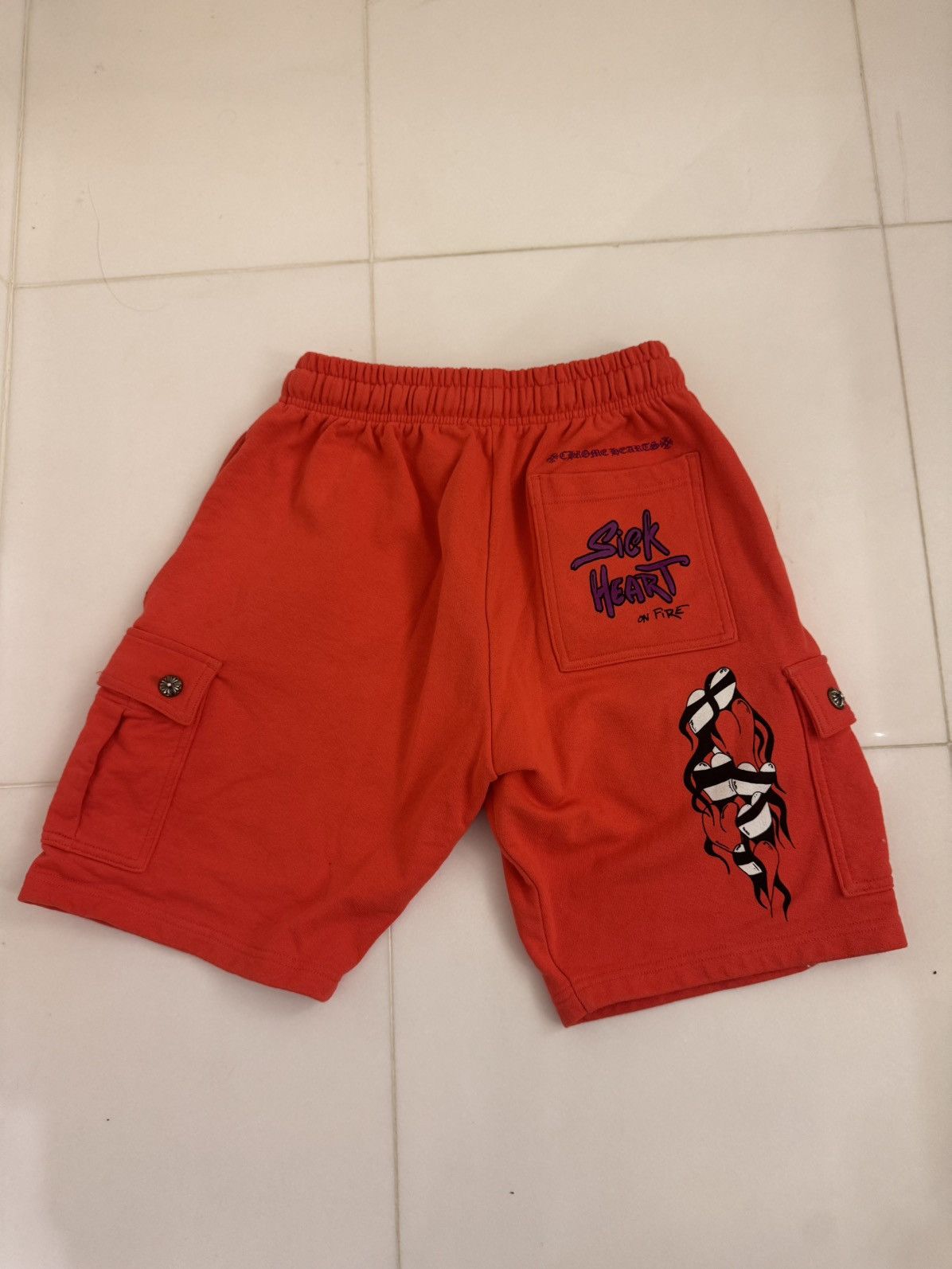 Chrome Hearts Chrome hearts orange matty boy shorts Size US 30 / EU 46 - 2 Thumbnail