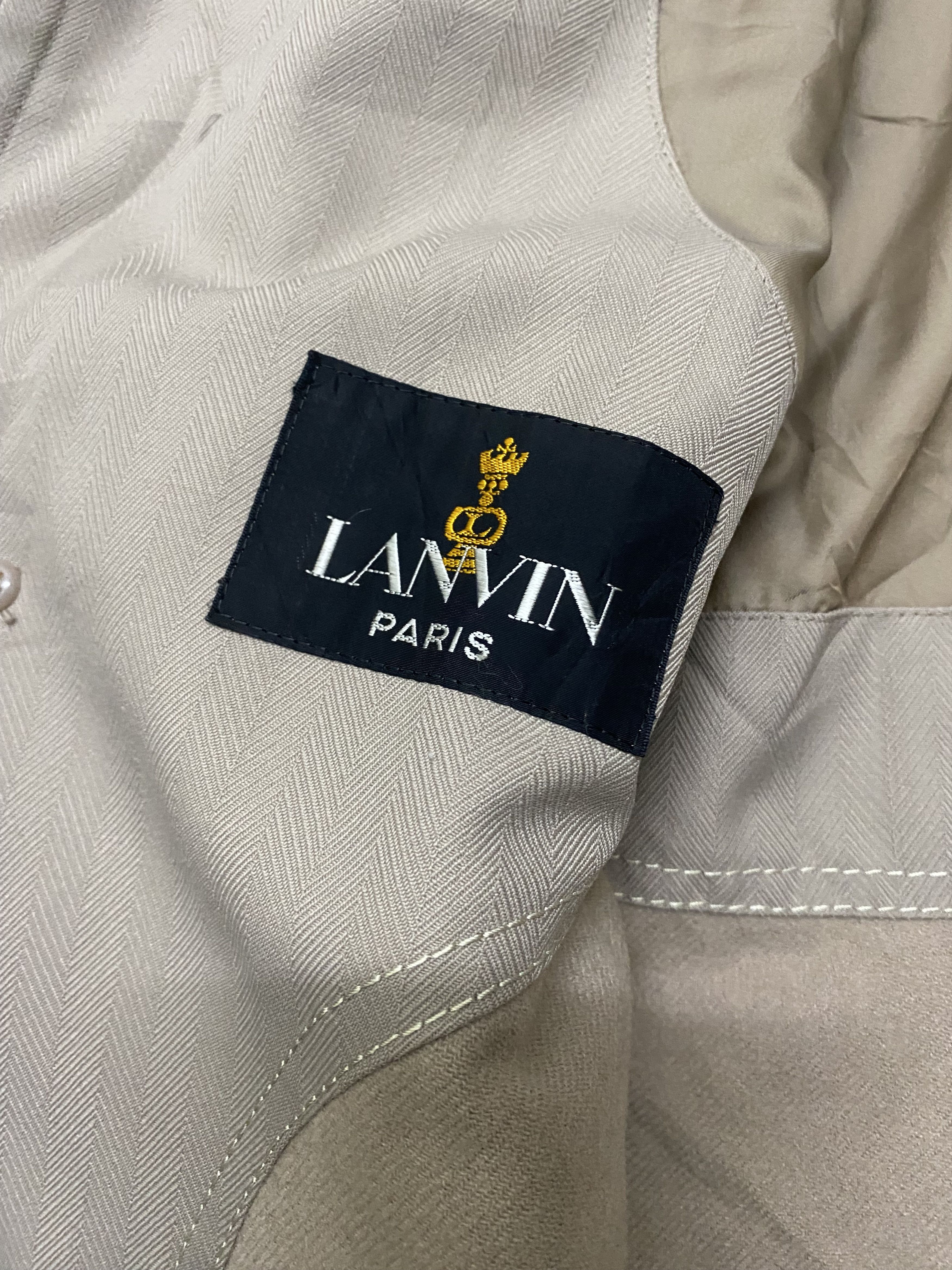 Lanvin Lanvin Trench Long Jacket Size US L / EU 52-54 / 3 - 6 Thumbnail