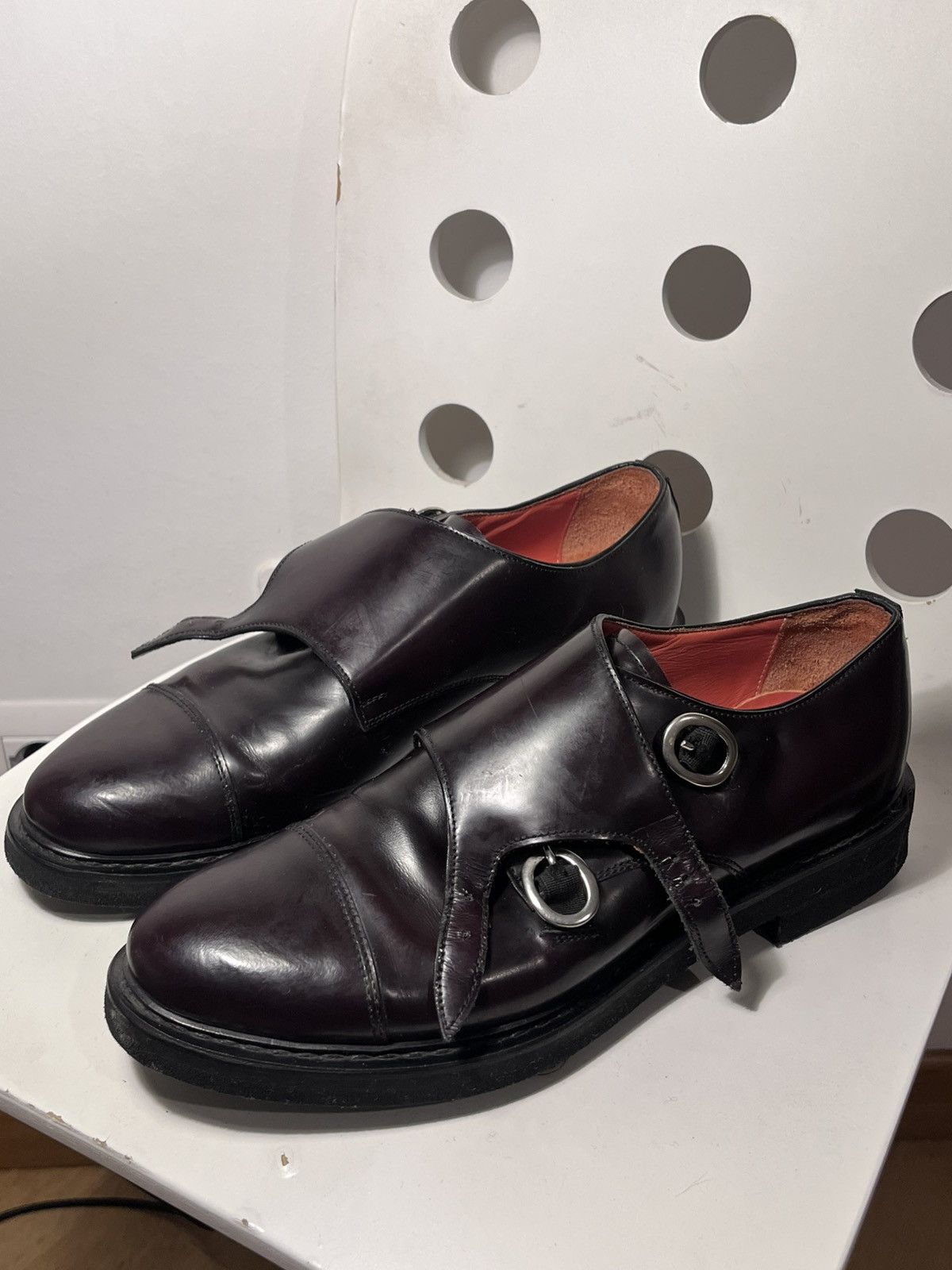 Other Caucci 2011 Double Monk Strap Boots Size US 8 / EU 41 - 1 Thumbnail