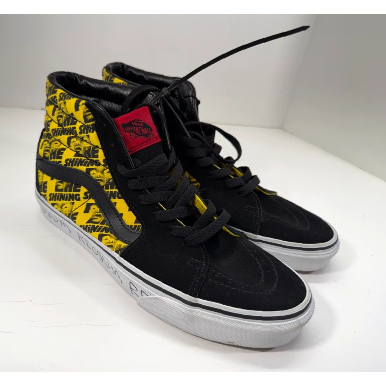 Vans VANS Sk8-Hi Horror Pack The Shining Athletic Sneakers Mens 9 Black Yellow NWT Vintage: No Size US 9 / EU 42 - 2 Thumbnail