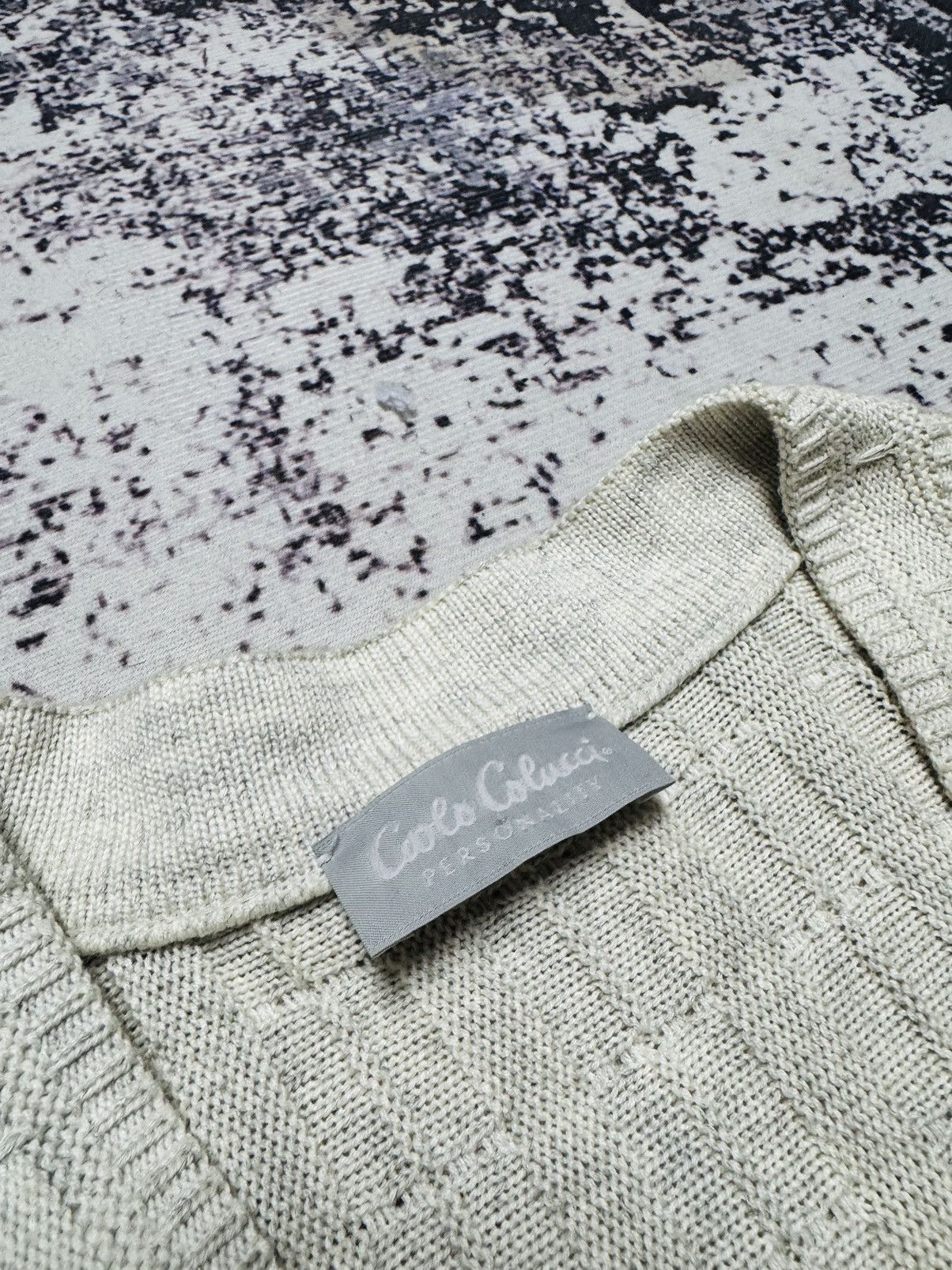 Carlo Colucci 🔥 Rare Vintage CARLO COLUCCI Cardigan Sweater Size US XL / EU 56 / 4 - 4 Thumbnail