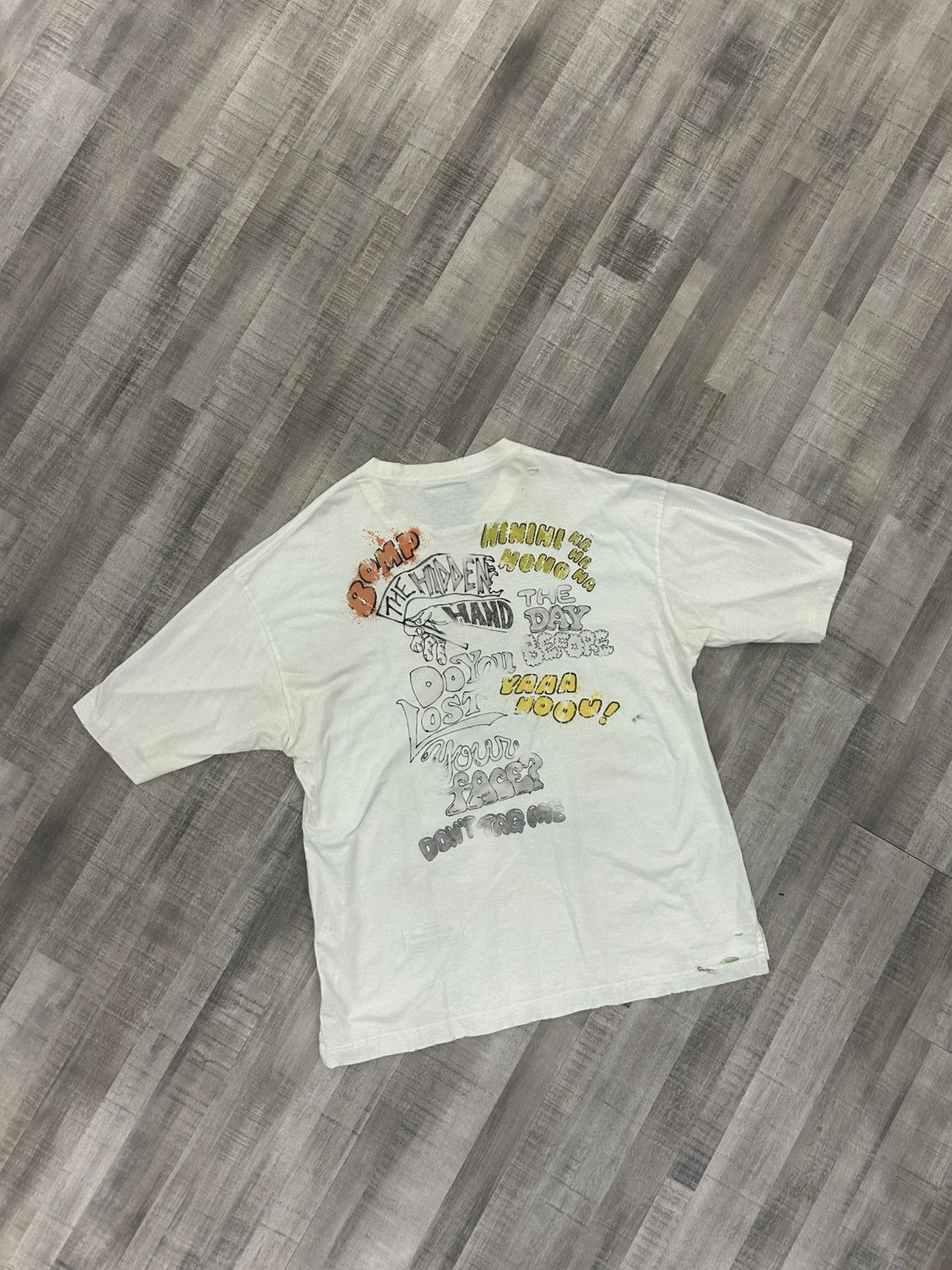 Maison MIHARA YASUHIRO Maison Mihara Yasuhiro Distressed Cotton Tee Size US M / EU 48-50 / 2 - 4 Thumbnail