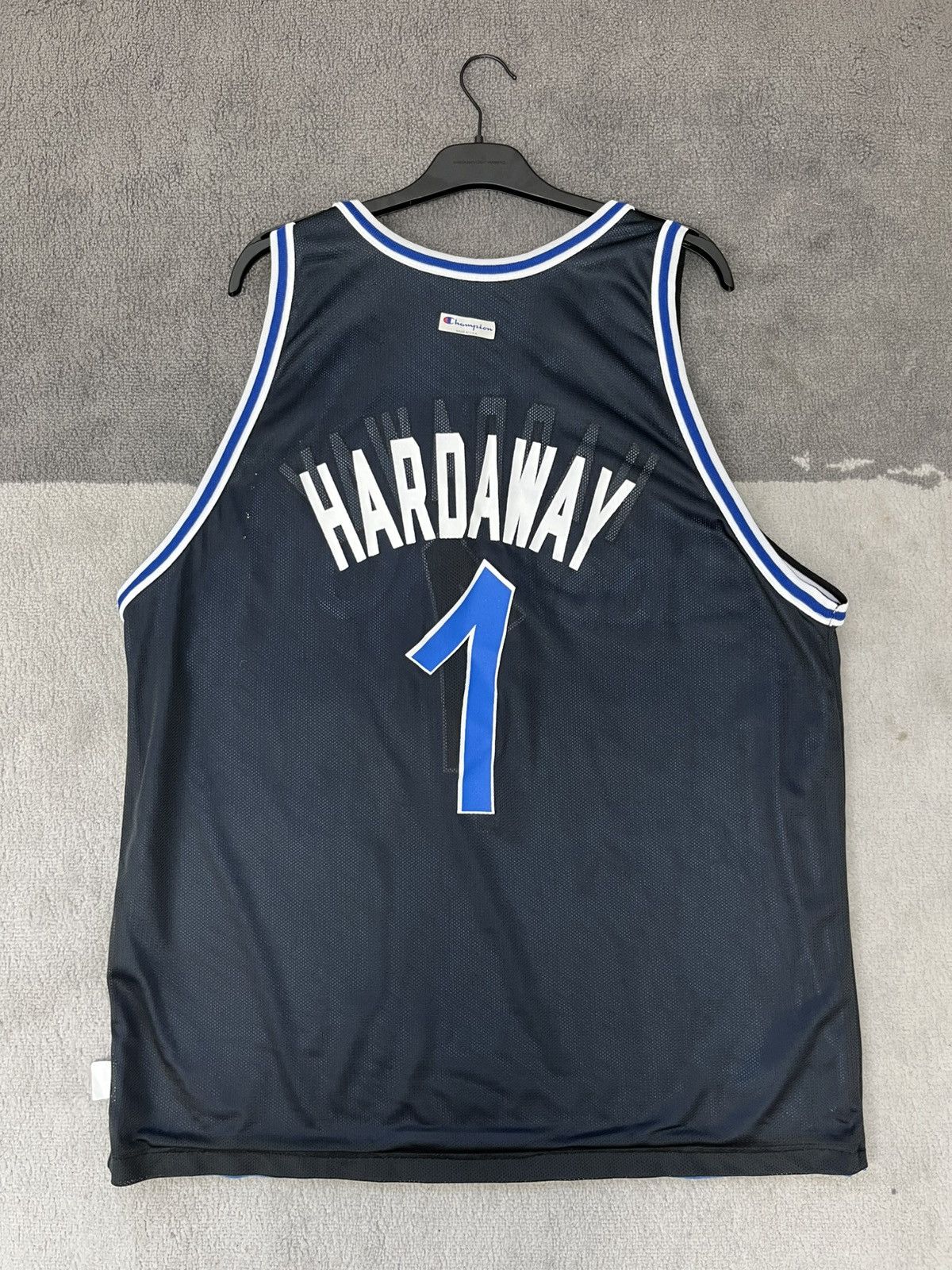 NBA NOS Vintage 90s Orlando Magic Hardaway Reversible Jersey Size US XL / EU 56 / 4 - 15 Thumbnail