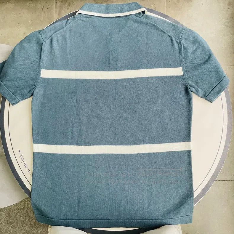 Louis Vuitton Louis Vuitton Blue knit short sleeves Size US M / EU 48-50 / 2 - 3 Thumbnail