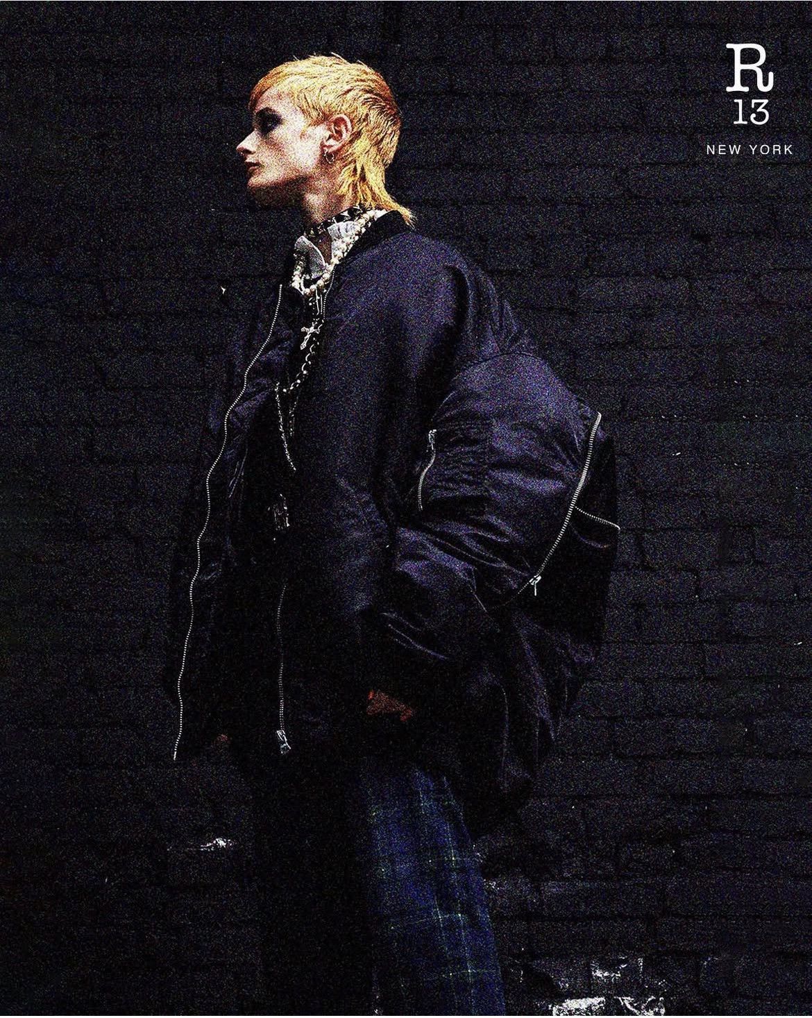 R13 Zip Out Down Bomber Small Size S / US 4 / IT 40 - 5 Thumbnail