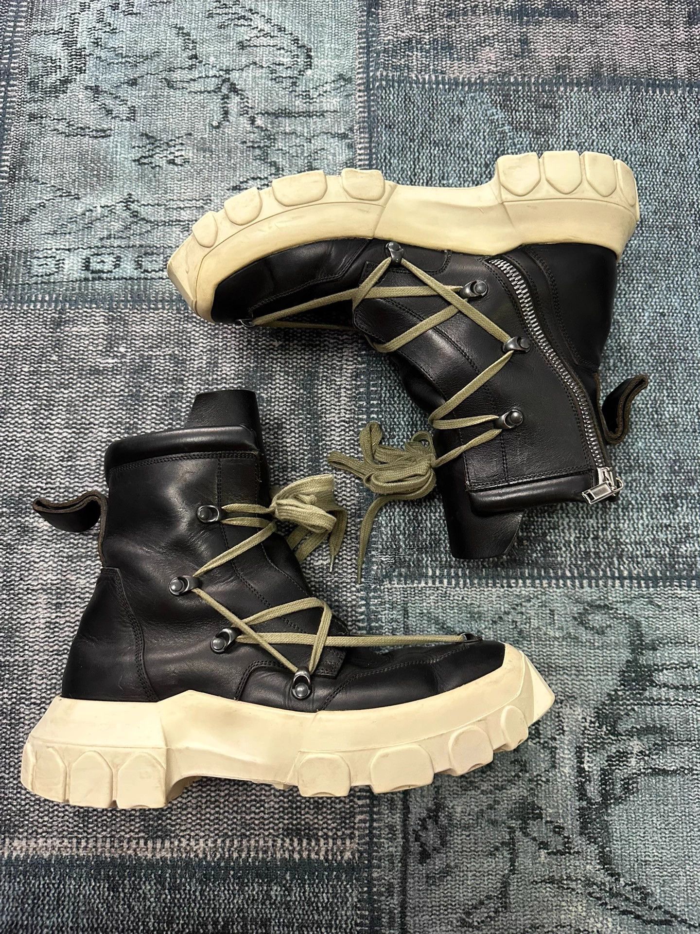 Rick Owens Rick Owens Pentagram Octopus Sole Boots 42 Size US 9 / EU 42 - 2 Thumbnail