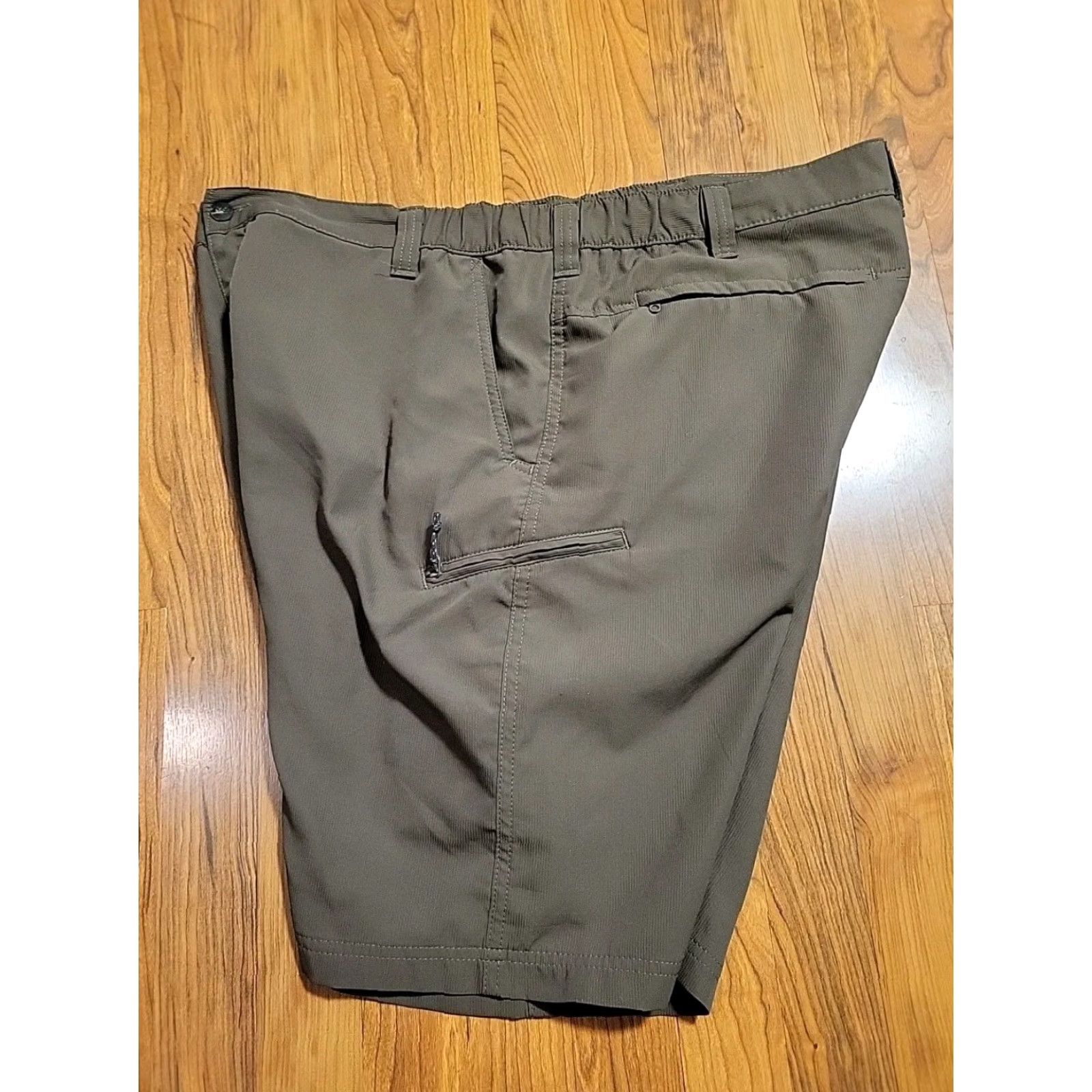 Wrangler Wrangler Outdoor Performance Series Brown Shorts 42" Waist 10" Inseam Men Big & Tall 3 Pockets Hiking Athletic Outdoor NM EUC Size US 42 / EU 58 - 2 Thumbnail