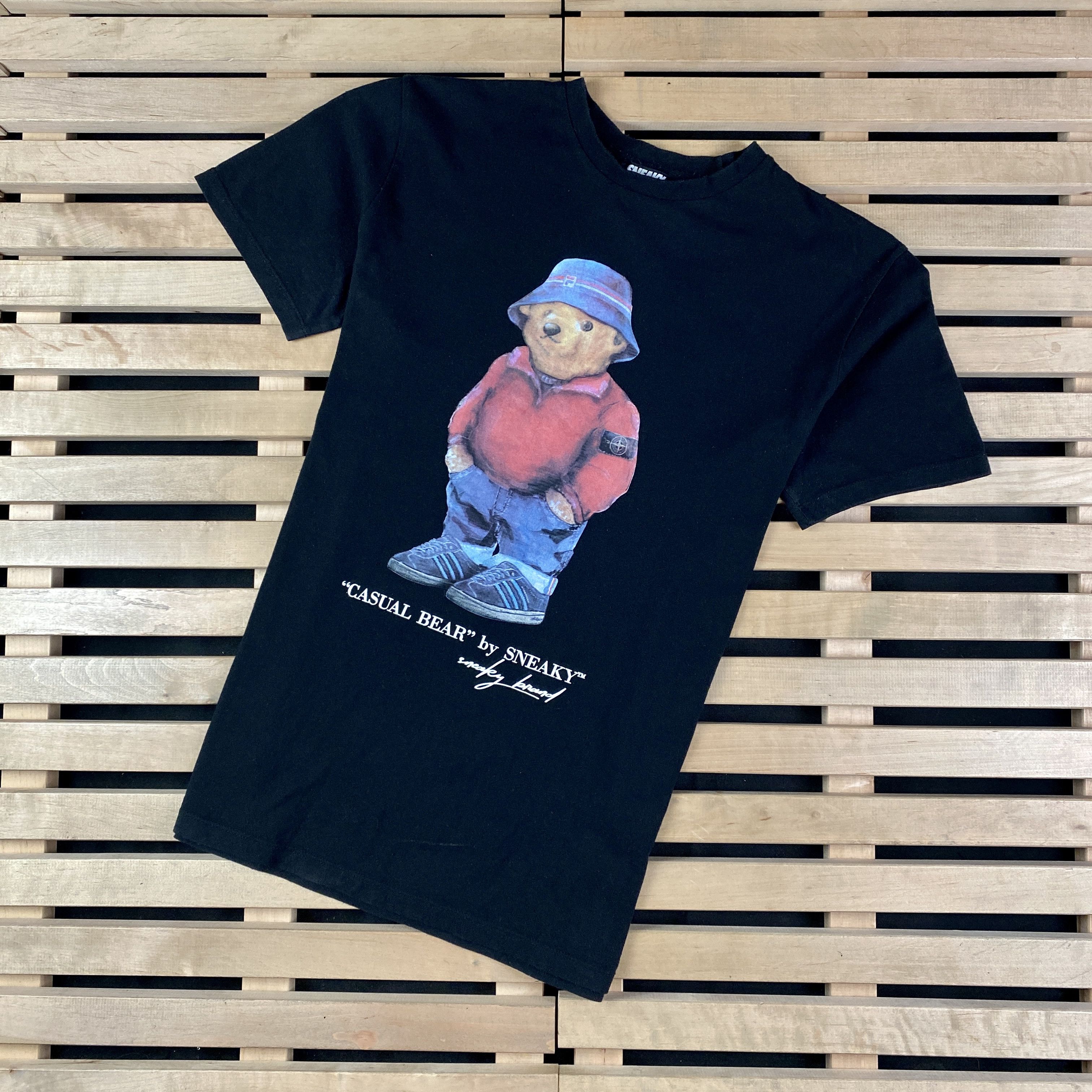 Other Mens T-Shirt Casual Bear Big Print Size M Size US M / EU 48-50 / 2 - 1 Thumbnail