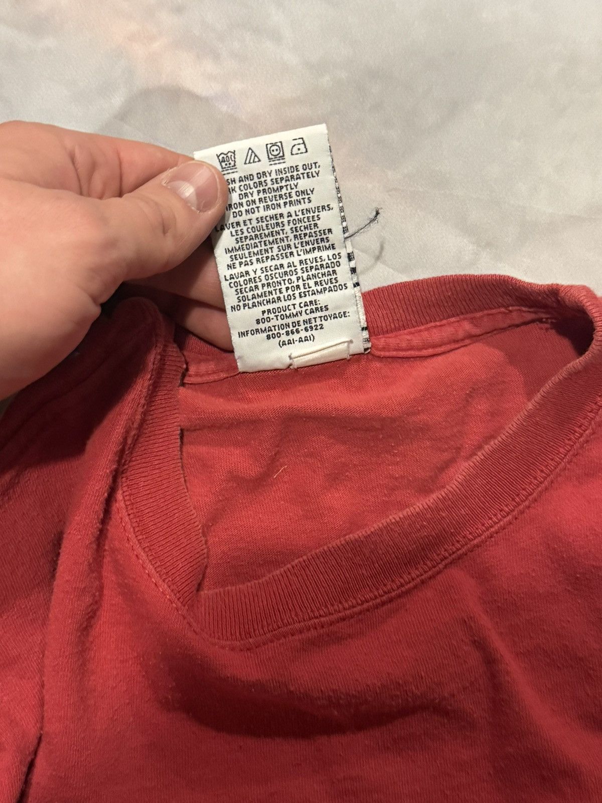 Tommy Hilfiger Tommy Hifliger 90’s vintage made in USA TEE Size US L / EU 52-54 / 3 - 7 Thumbnail