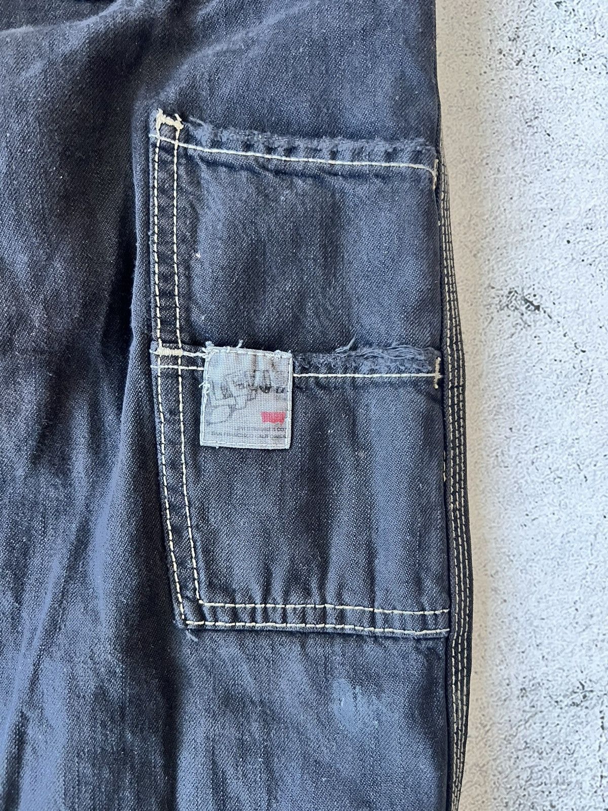 Levi's 🩸RARE🩸Levis Vintage Custom Smile Travis Scott Style Pants Size US 30 / EU 46 - 11 Thumbnail