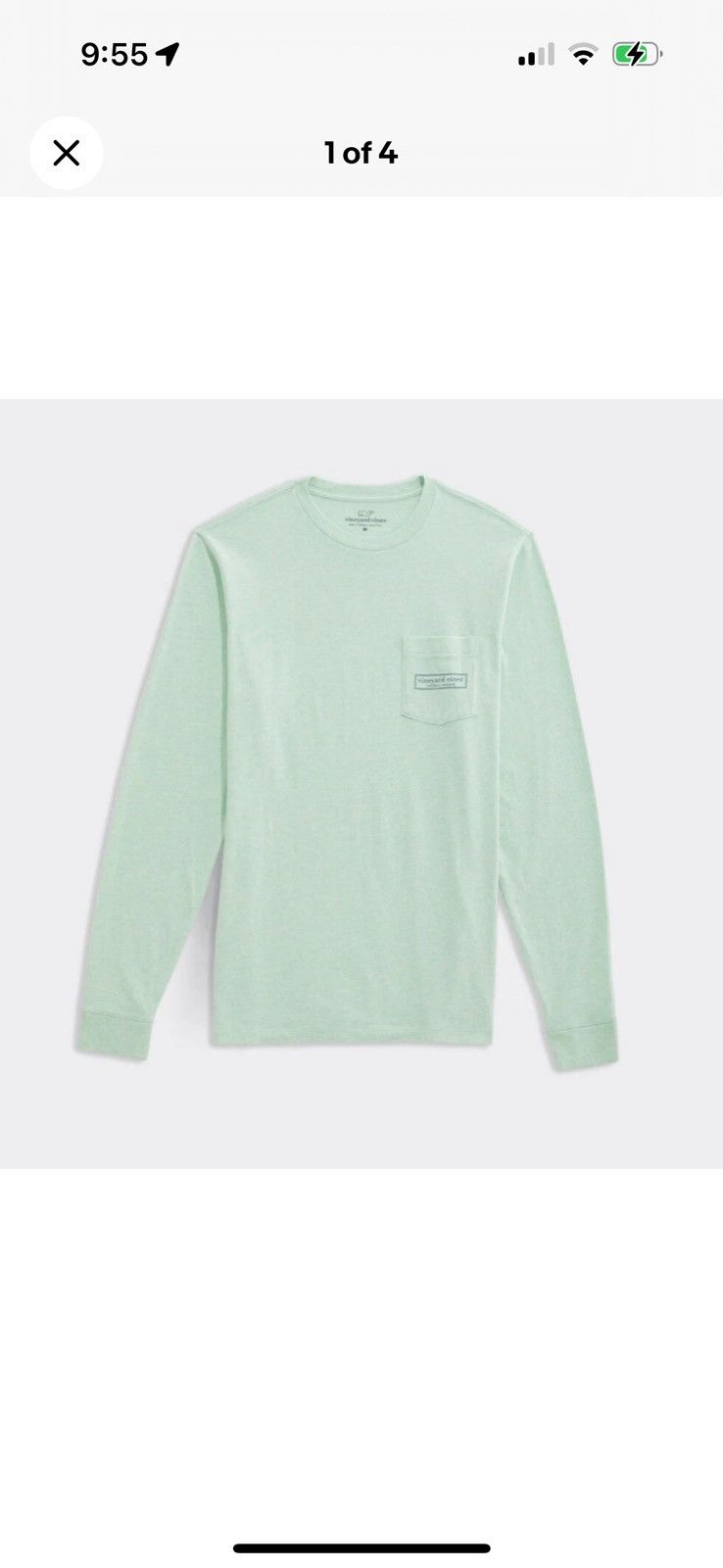 Vineyard Vines Vineyard Vines Vintage Long-Sleeve Pocket Tee bundle Size US S / EU 44-46 / 1 - 12 Thumbnail