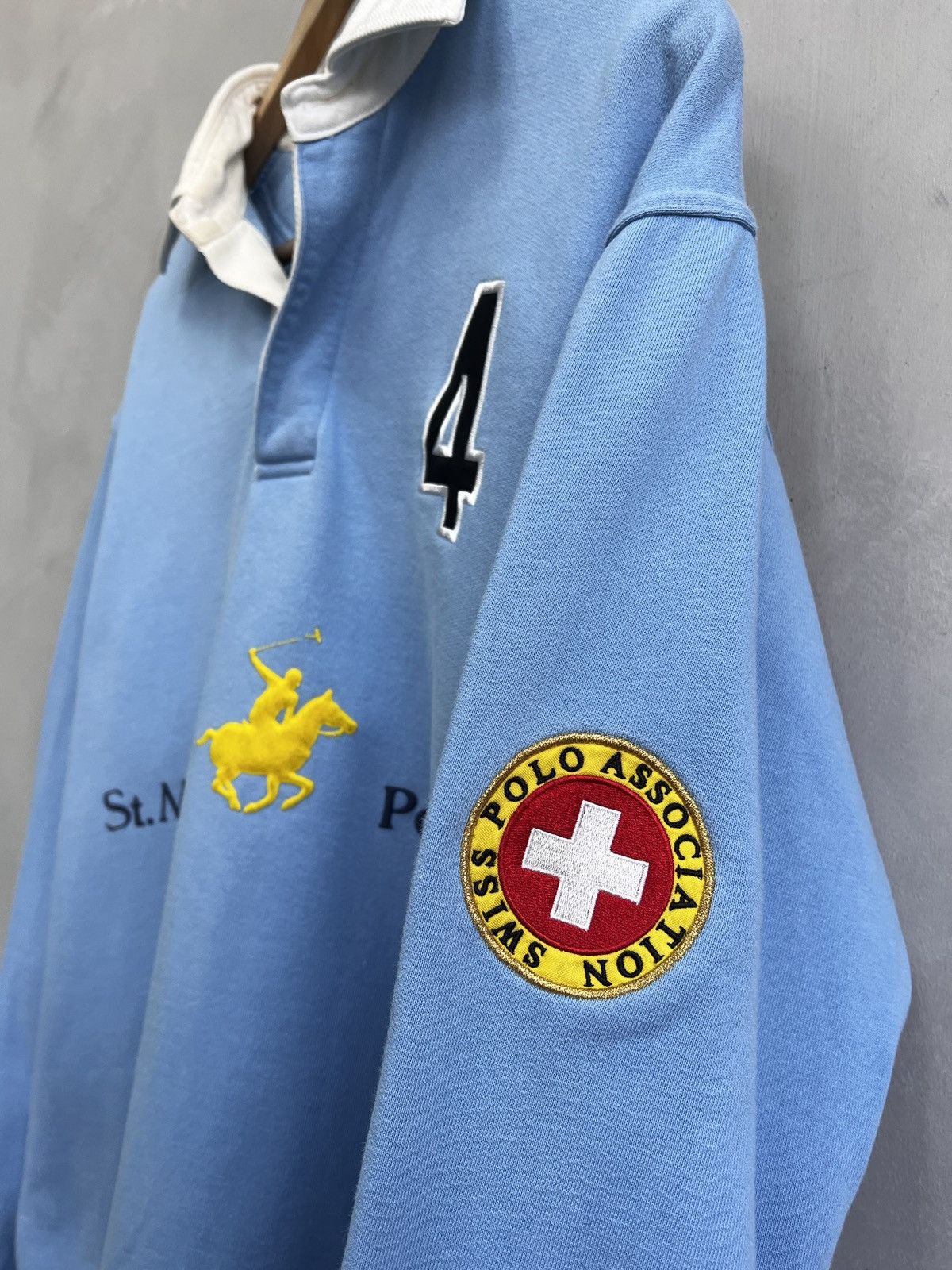 Polo Ralph Lauren Polo St Moritz Sweatshirt Oversize Baggy Streetwear Style Size US M / EU 48-50 / 2 - 4 Thumbnail