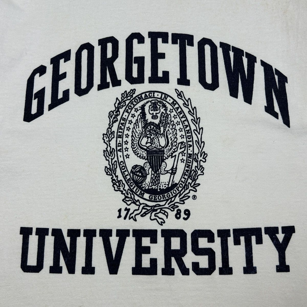 Vintage 1980-90s Georgetown University Size US S / EU 44-46 / 1 - 2 Thumbnail