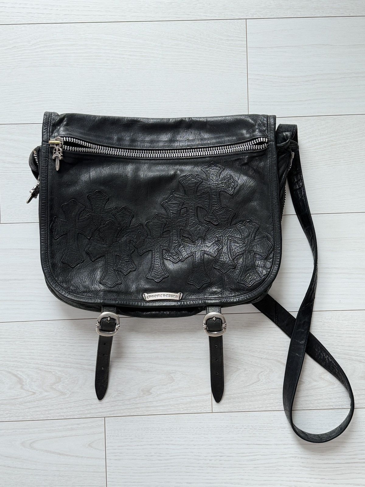 Chrome Hearts Chrome hearts cross patches Messengers bag Size ONE SIZE - 1 Thumbnail