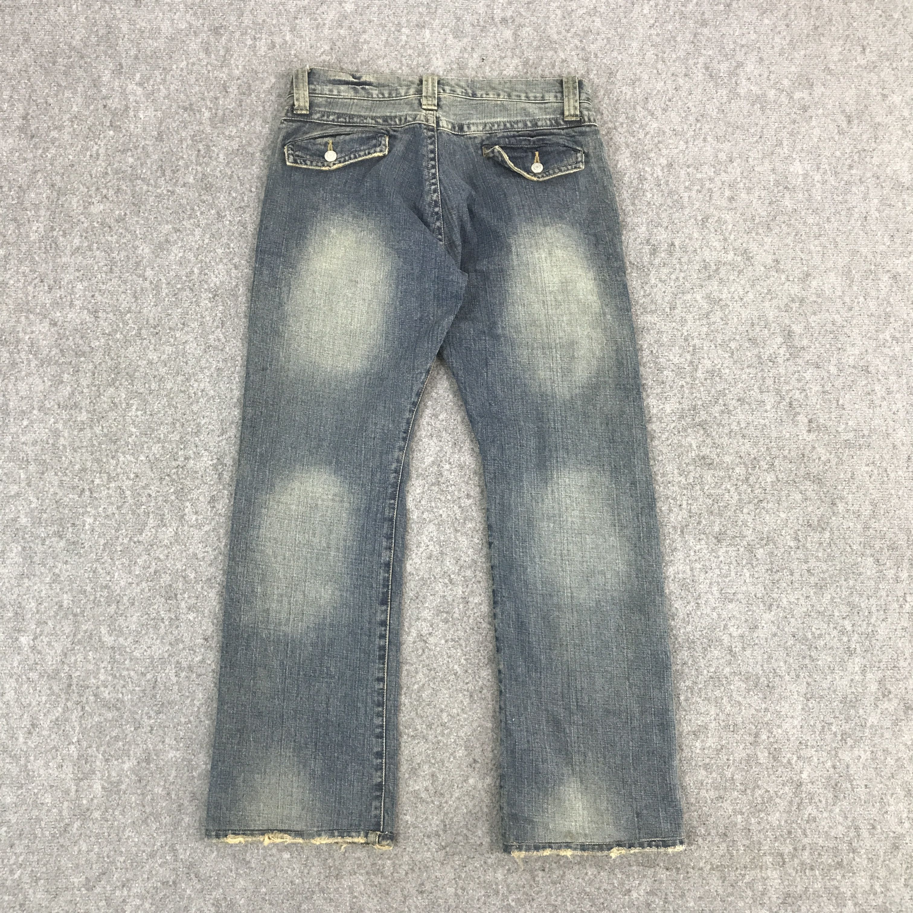 Japanese Brand BAGGY DENIM DEUSE JAPAN STYLE JEANS PANTS Size US 32 / EU 48 - 2 Thumbnail