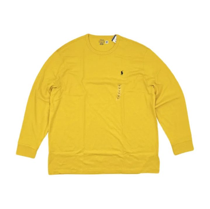Polo Ralph Lauren Polo Ralph Lauren Solid Logo Embroidered Long-Sleeve T-Shirt Size US XXL / EU 58 / 5 - 1 Thumbnail
