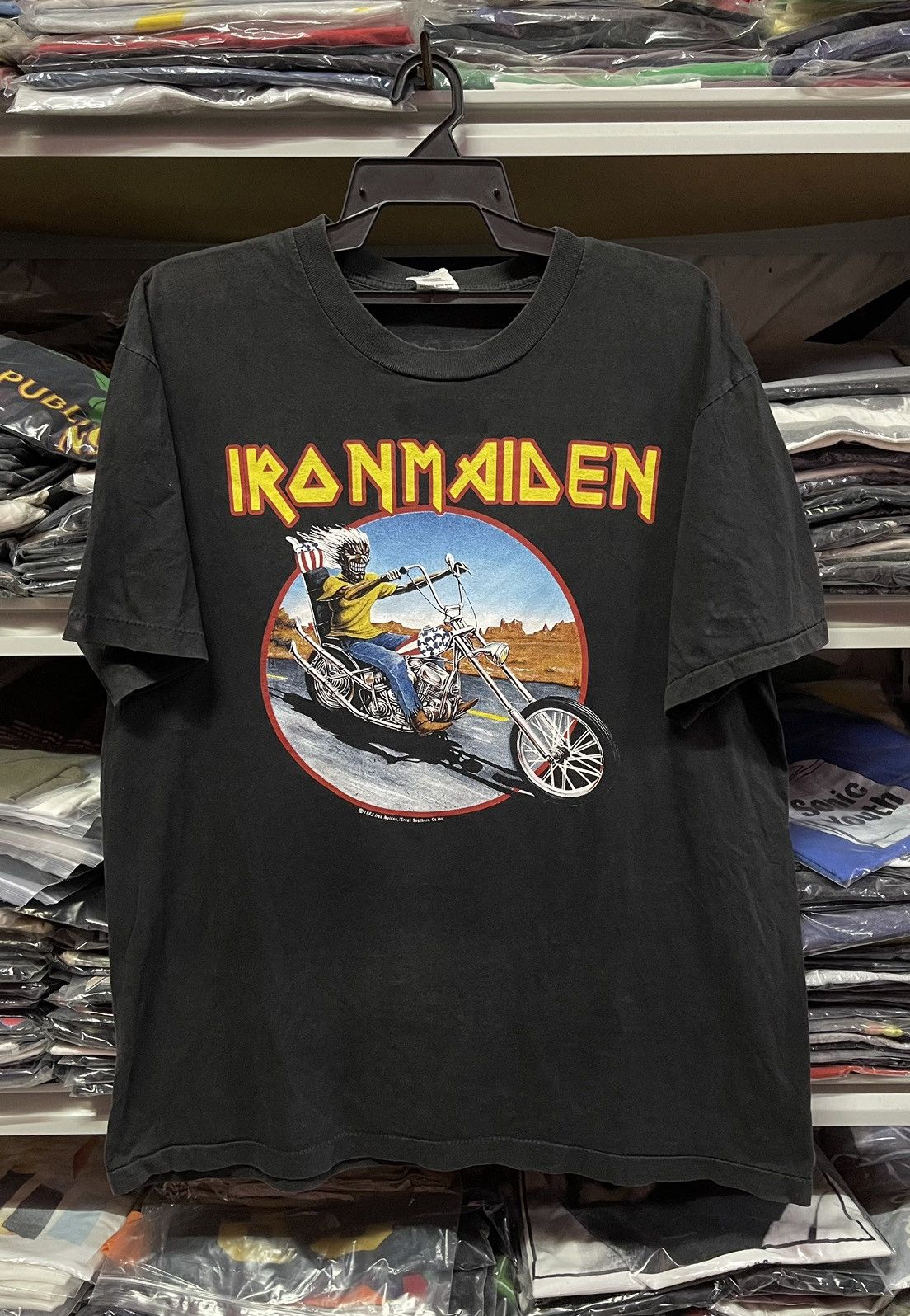 Vintage Band Tees Iron Maiden🔥🔥🔥