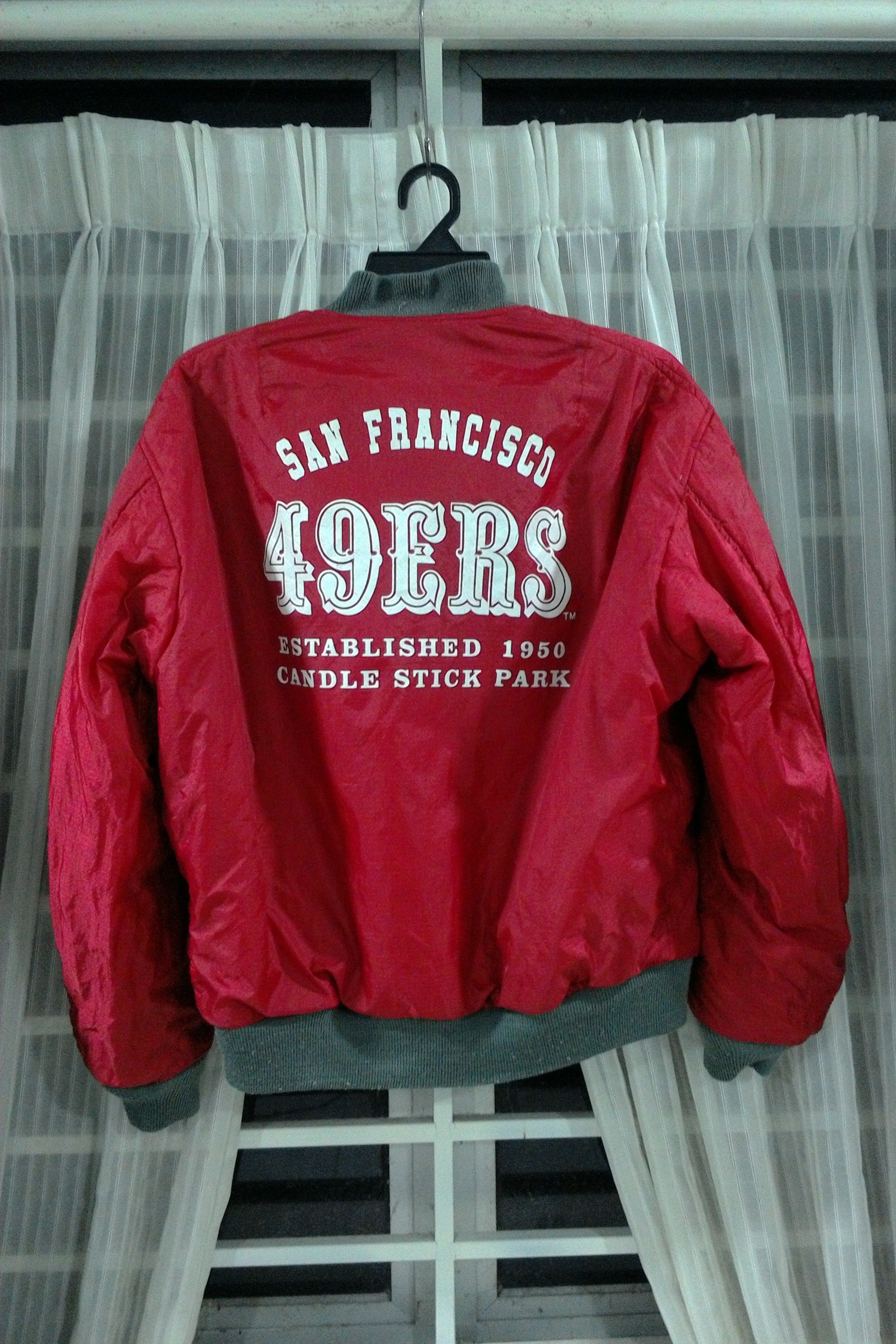 NFL × Vintage NFL Reversible Bombers Jacket Size L / US 10 / IT 46 - 1 Thumbnail
