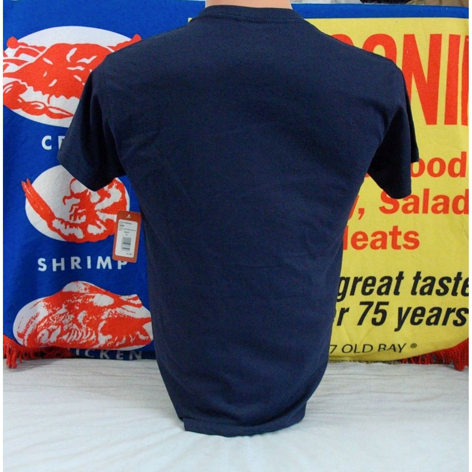 Vintage Northern Souvenirs Shirt Mens Blue EDMONTON CANADA Embroidered Men Med MOOSE ALBERTA Size US M / EU 48-50 / 2 - 4 Thumbnail