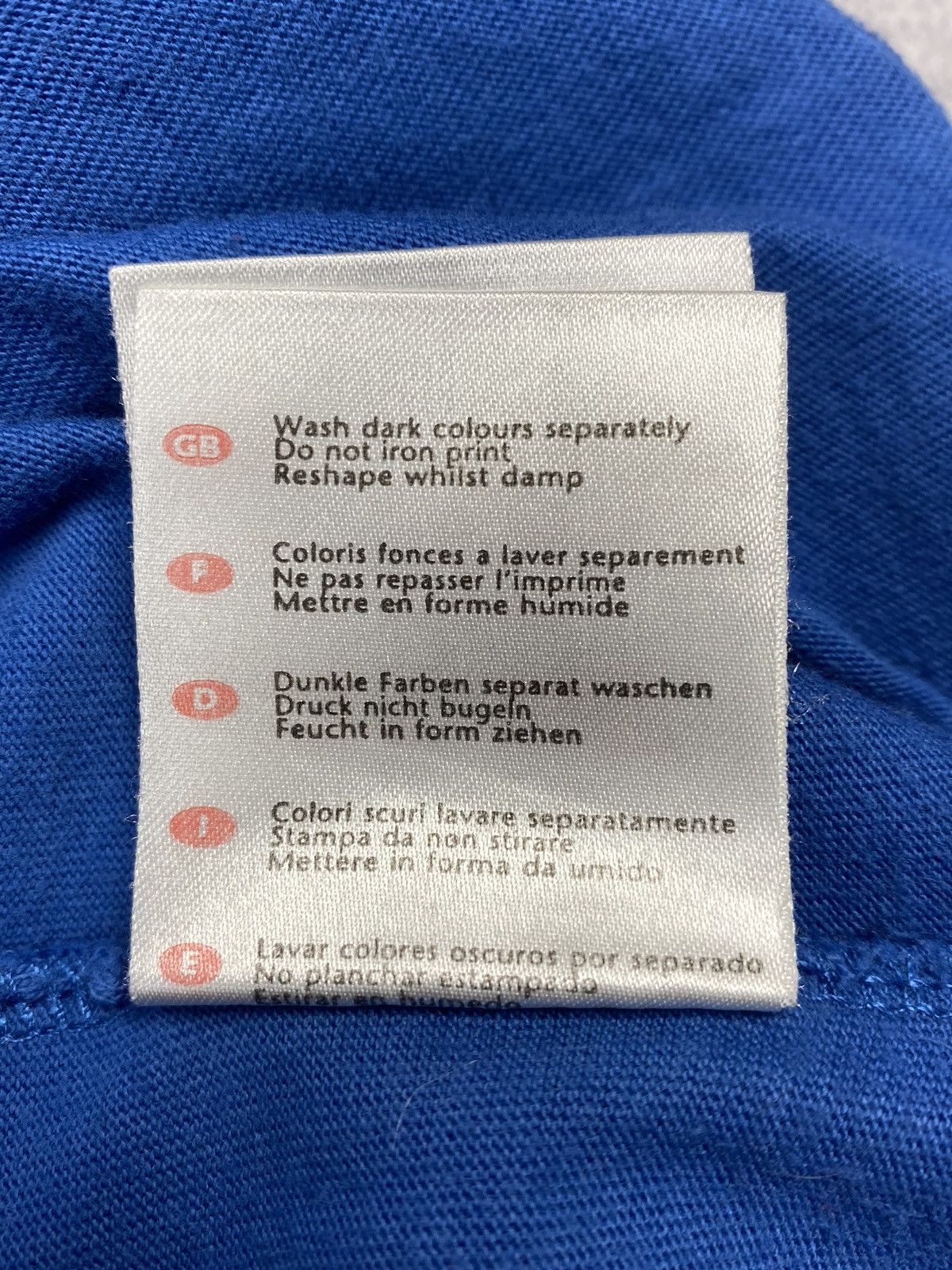 Vintage Vintage 00s Roberto Baggio #10 Italy Cotton T Shirt Jersey Size US L / EU 52-54 / 3 - 12 Thumbnail