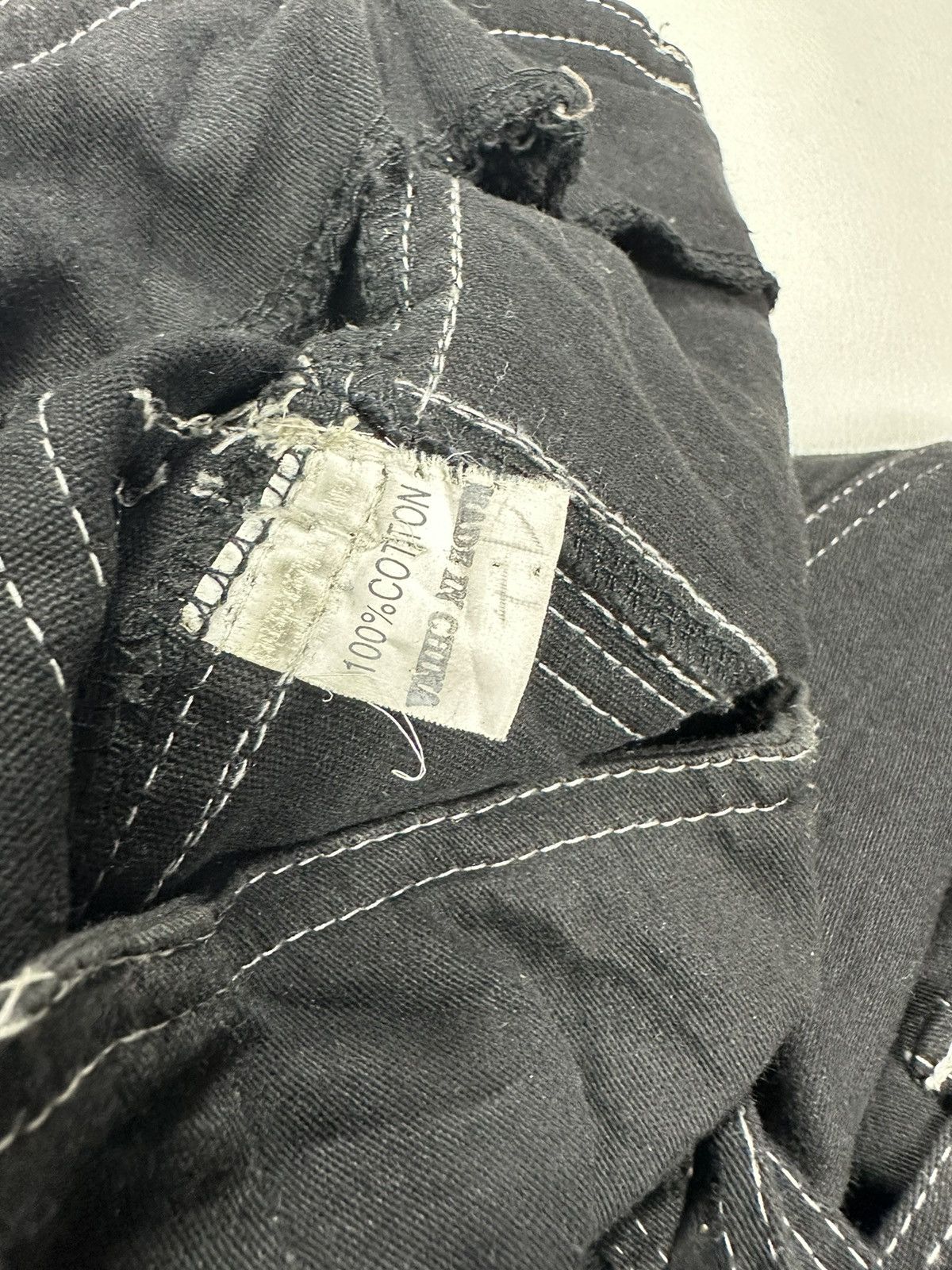 Other K star Punk Rock Bondage Skull Skeleton Poem Style Pants Size 28" / US 6 / IT 42 - 14 Thumbnail