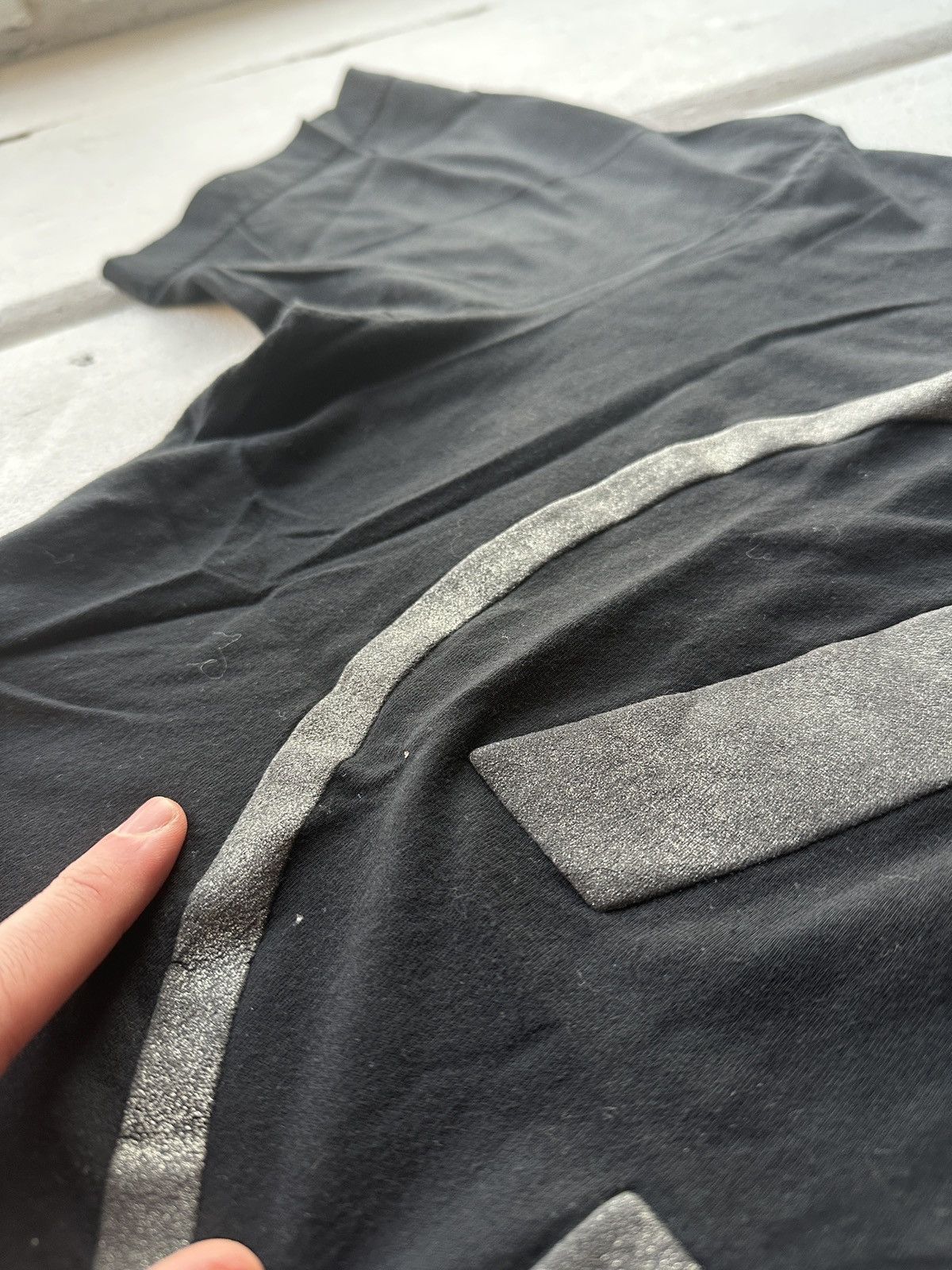 Armani 🚨Y2K Big Logo ARMANI JEANS T-shirt Avant Garde Size US L / EU 52-54 / 3 - 10 Thumbnail