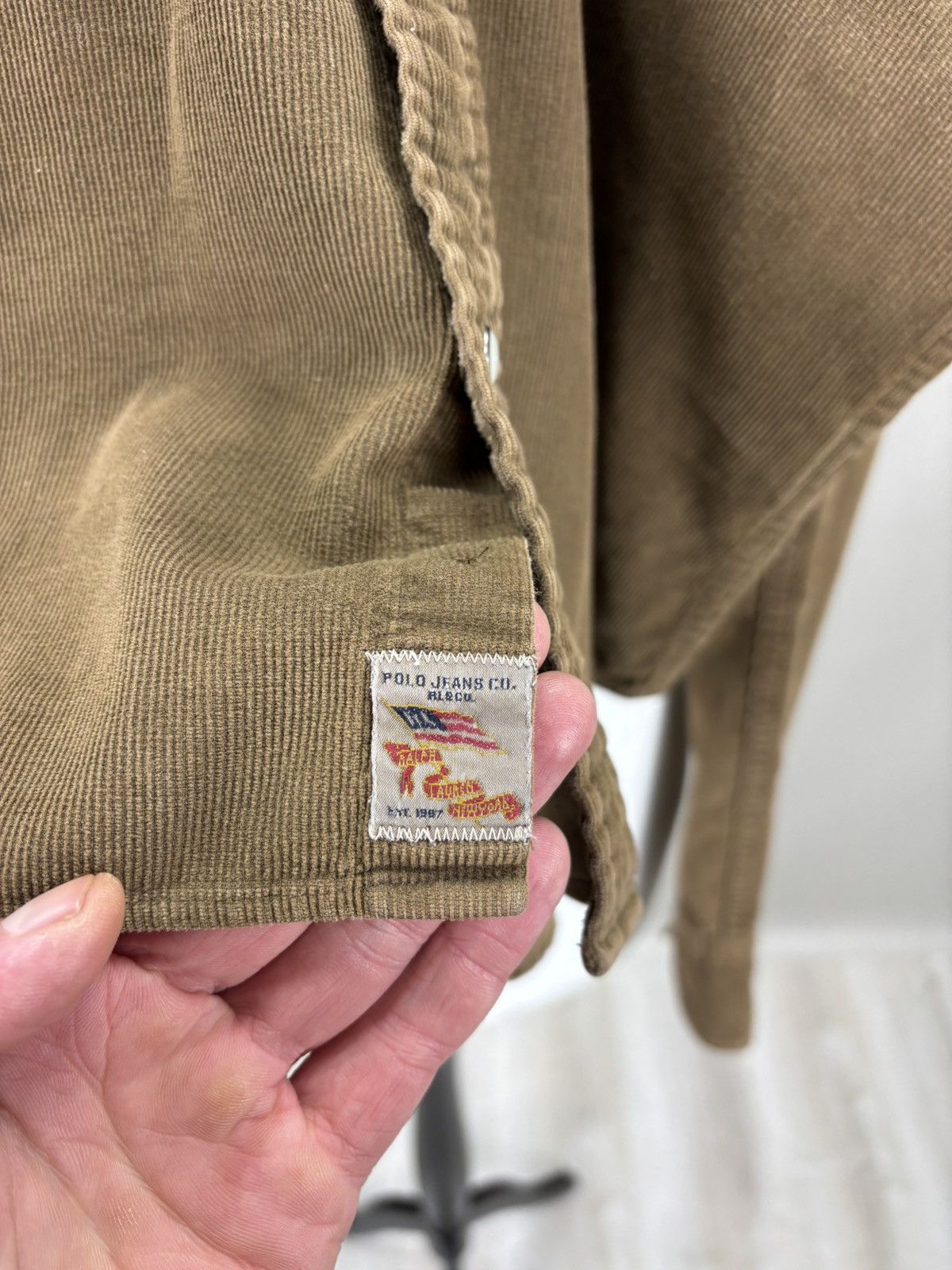 Polo Ralph Lauren Mens corduroy shirt Polo Jeans Company Ralph Lauren Size L Size US L / EU 52-54 / 3 - 12 Thumbnail