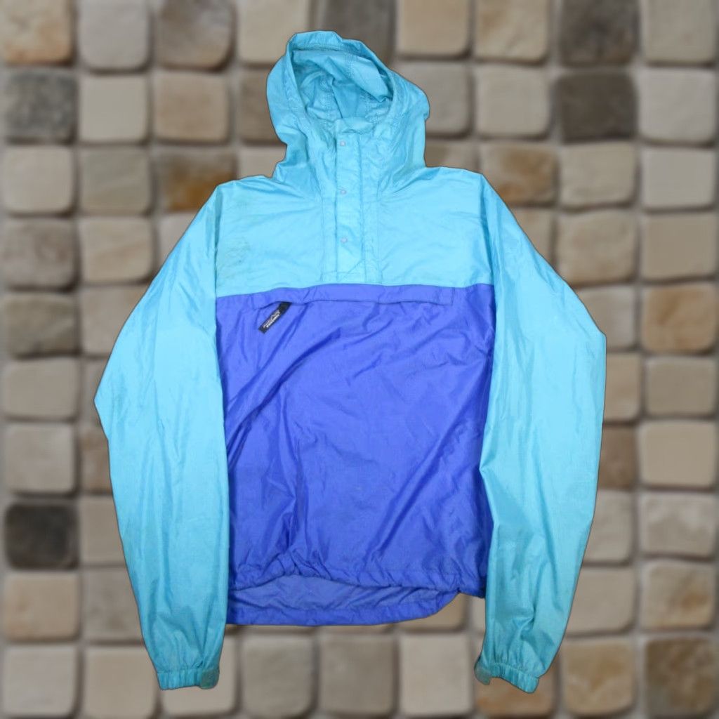 Patagonia VINTAGE Patagonia Jacket Mens Small Blue Windbreaker Anorak Size US S / EU 44-46 / 1 - 1 Thumbnail