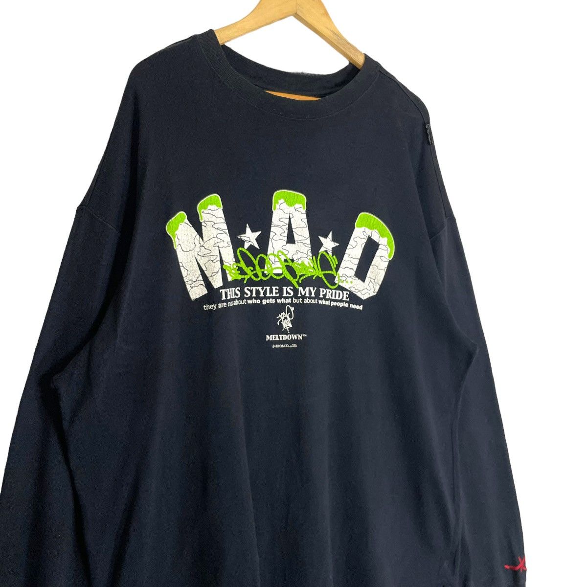 Band Tees Vintage 90s Meltdown B-Bros Sweatshirt Jumper Crewneck Size US XL / EU 56 / 4 - 2 Thumbnail