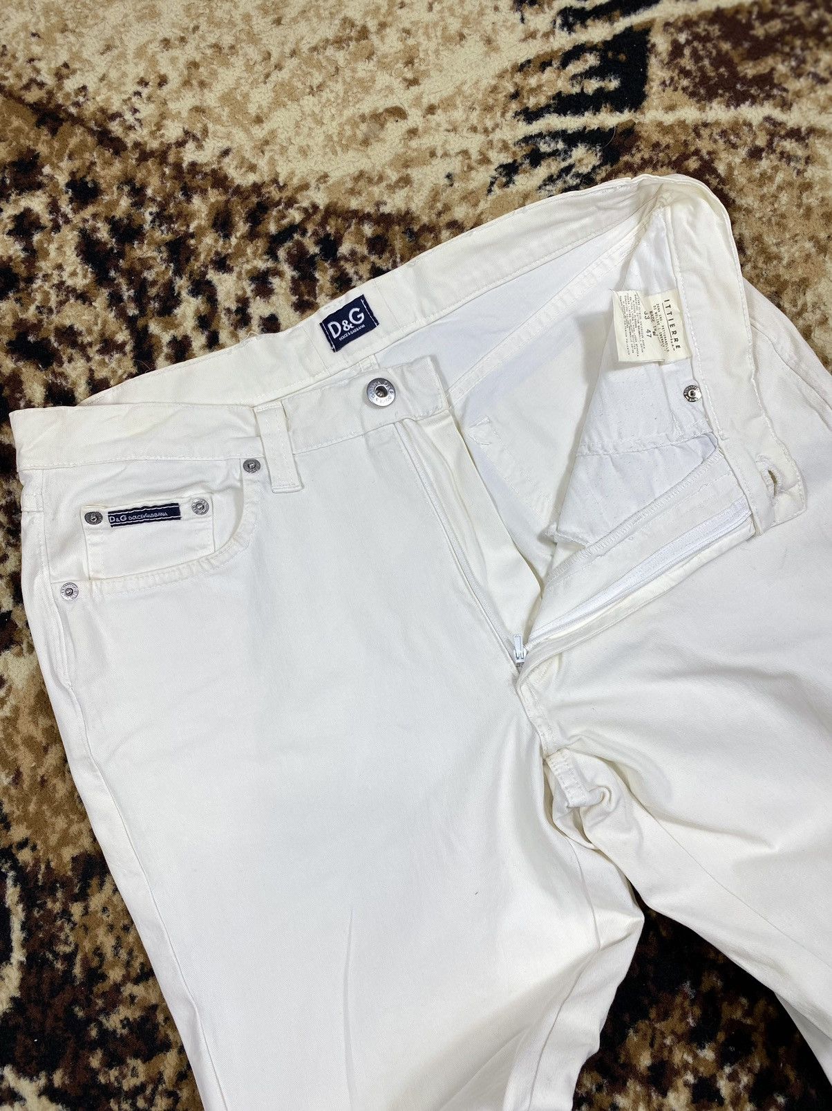 Dolce & Gabbana Dolce & Gabbana white pants Size US 31 - 5 Thumbnail