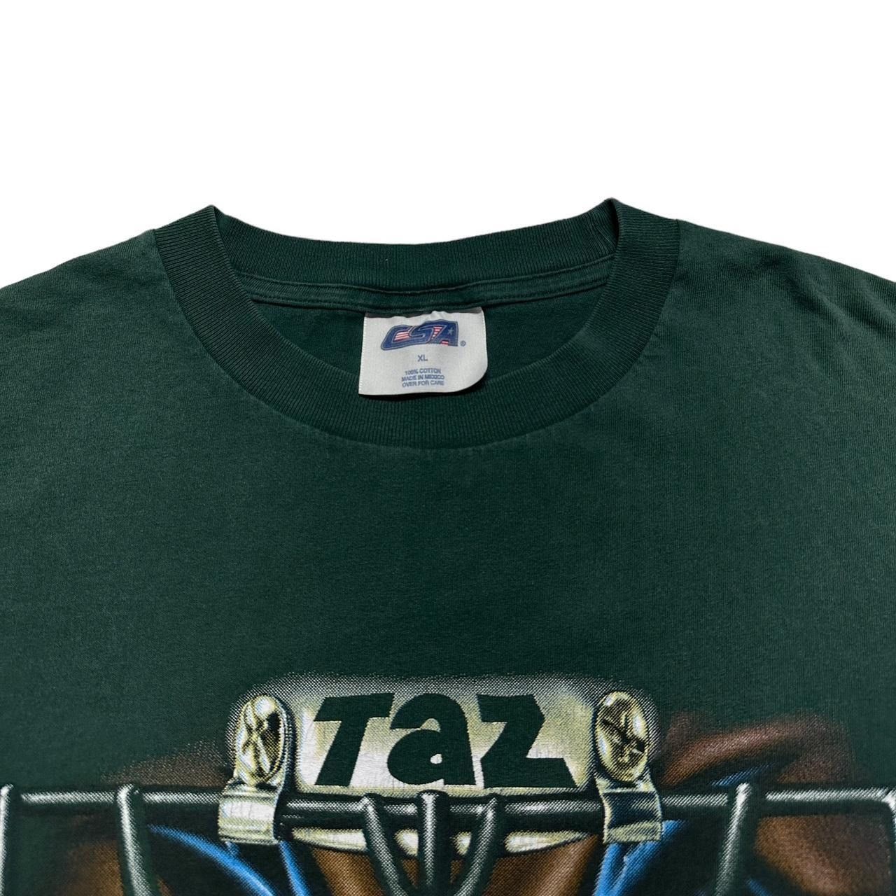 NHL × Vintage × Warner Bros Vintage Phoenix Coyotes Taz Face Mask T-Shirt Size US XL / EU 56 / 4 - 4 Thumbnail