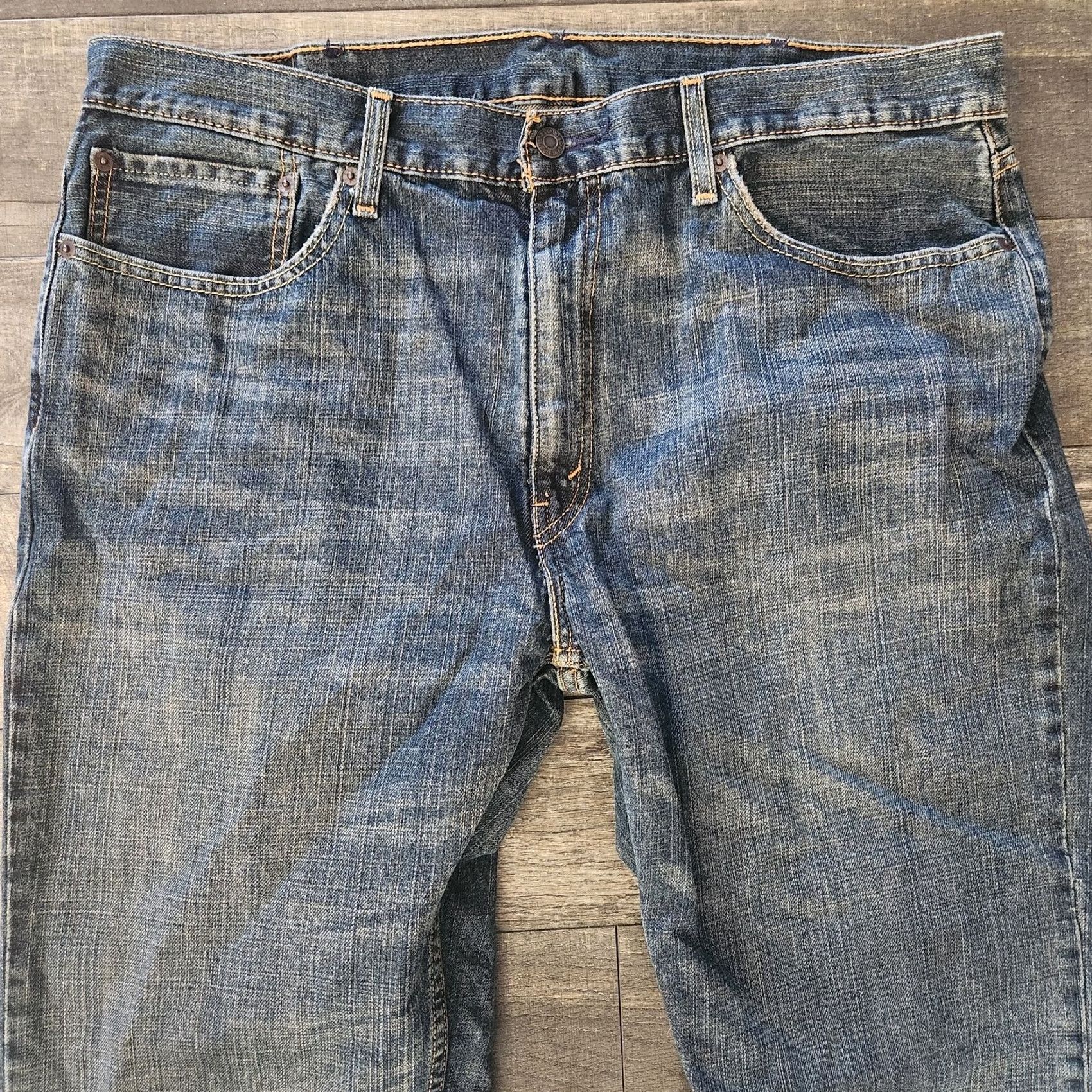 Levi's Levi's 559 Jeans Mens 38x34 Relaxed Straight Denim Blue 100% Cotton Casual Vintage No Size US 38 / EU 54 - 3 Thumbnail