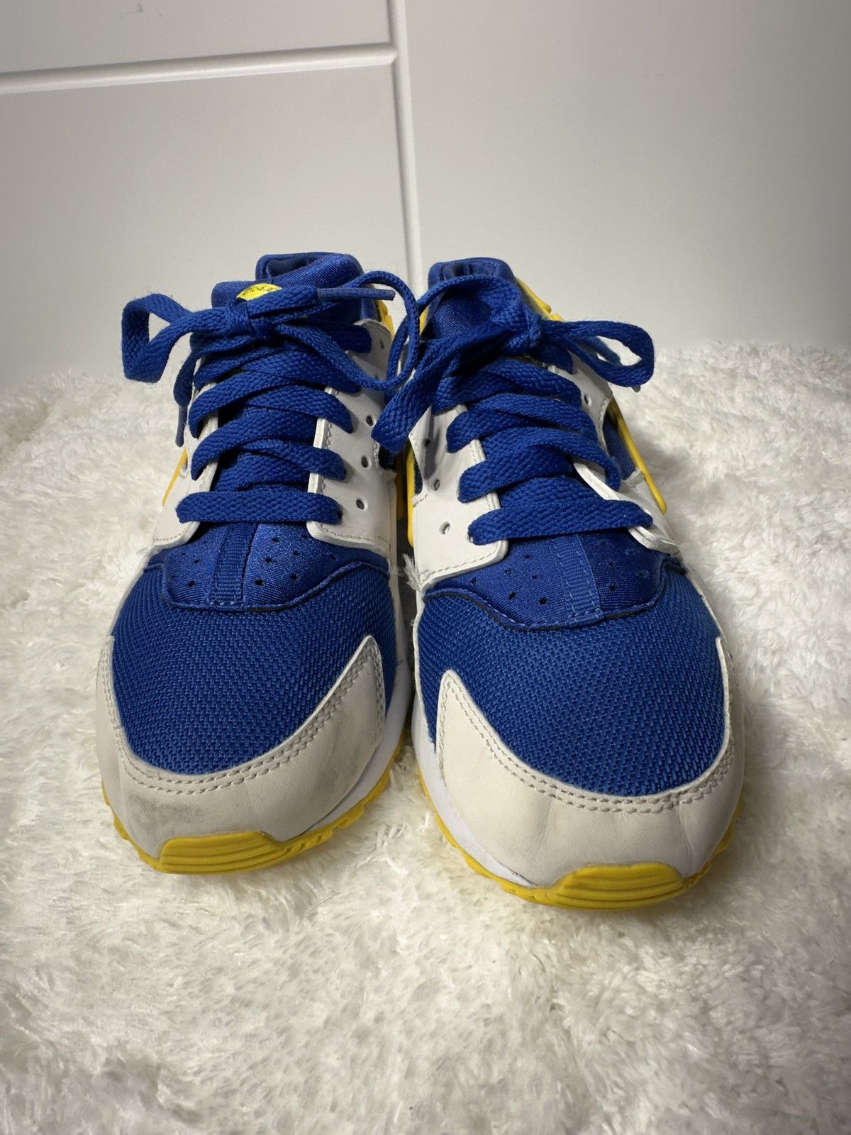 Nike Nike Huarache Run Blue (GS) Shoes Size US 6.5 / IT 36.5 - 3 Thumbnail