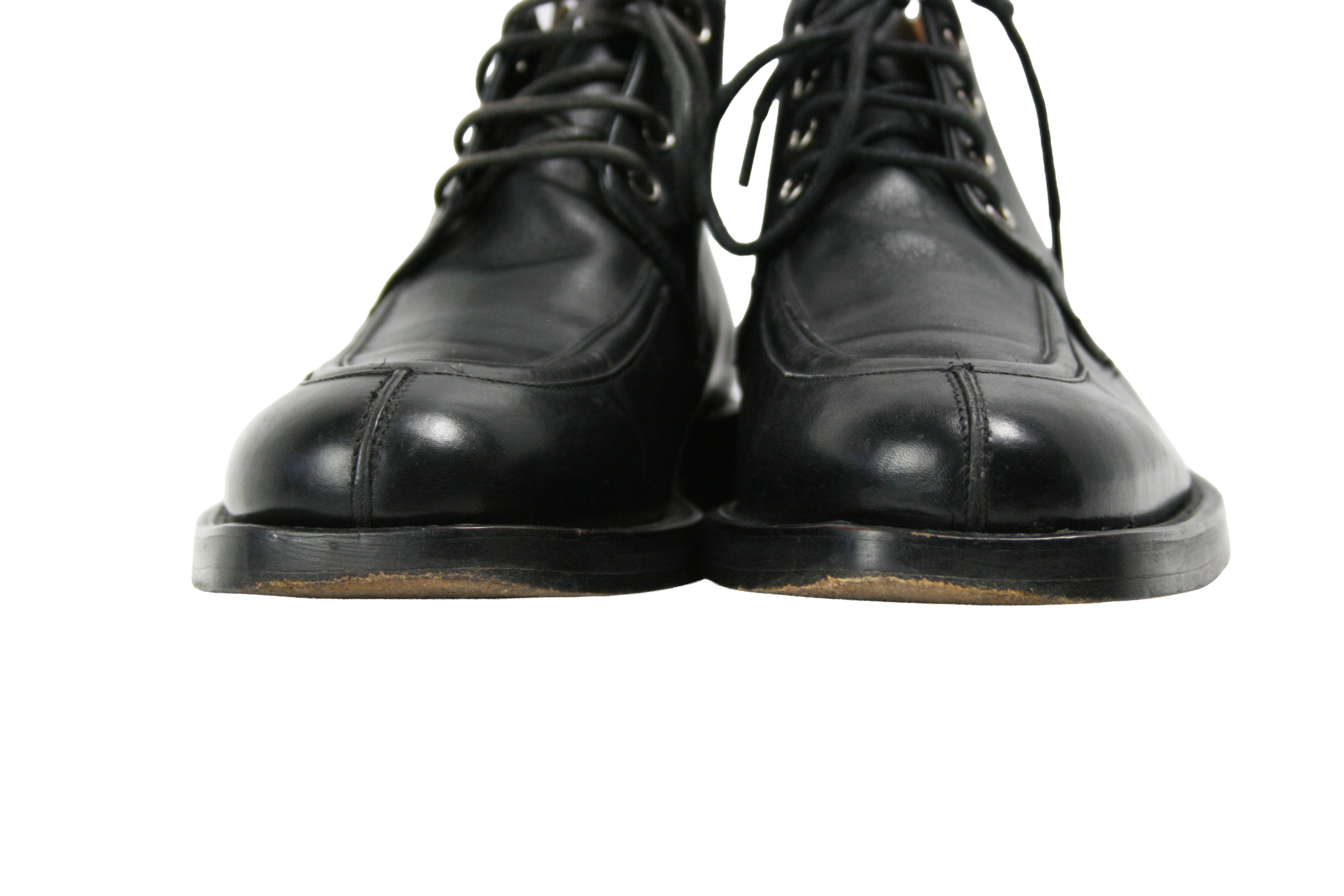 Claude Montana 90S Split Toe Leather Ankle Boots Vintage Size US 8 / EU 41 - 4 Thumbnail