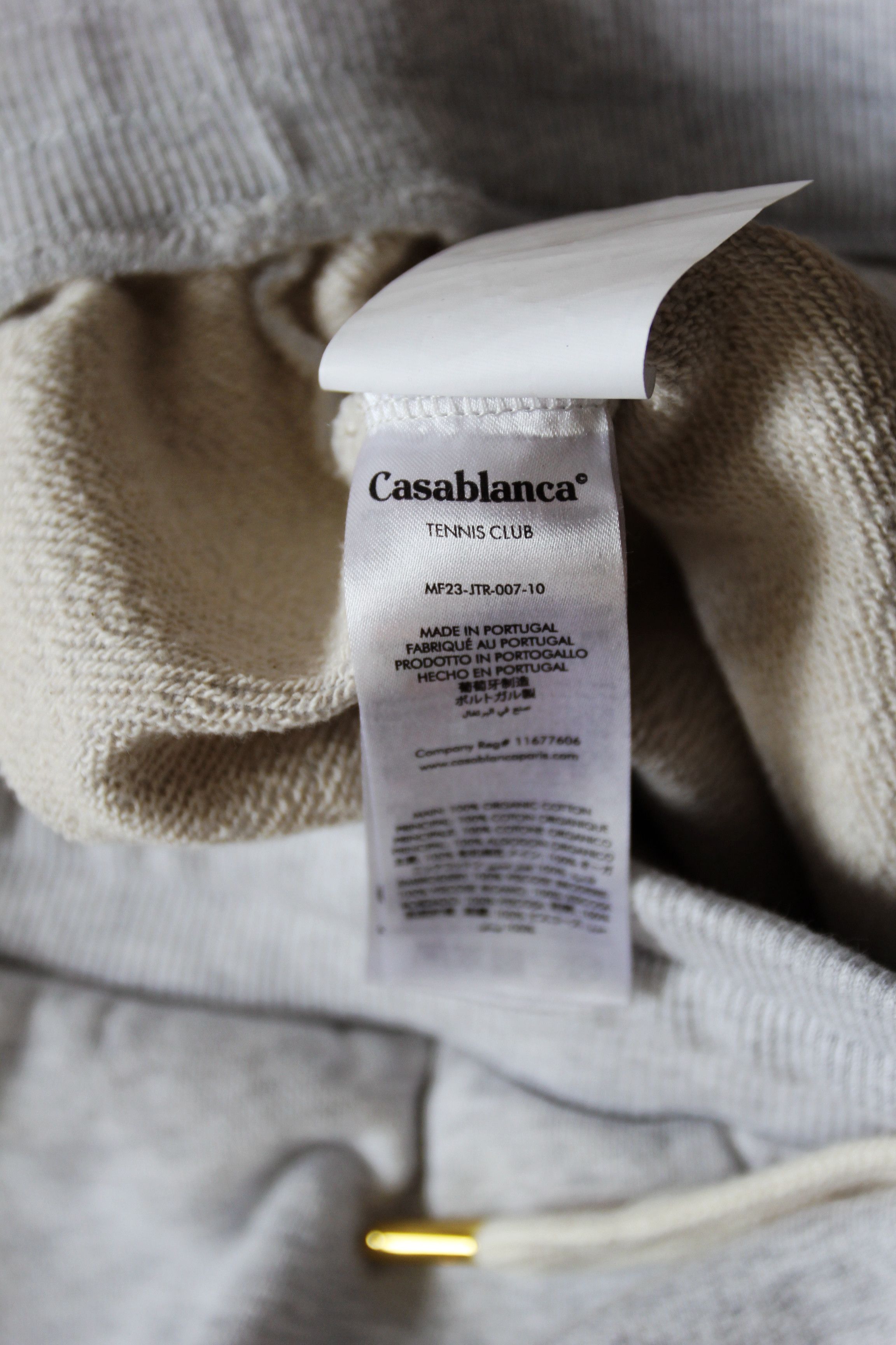 Casablanca BNWT AW23 CASABLANCA MARLE LOOPBACK CASAWAY SWEATPANTS XL Size US 36 / EU 52 - 10 Thumbnail