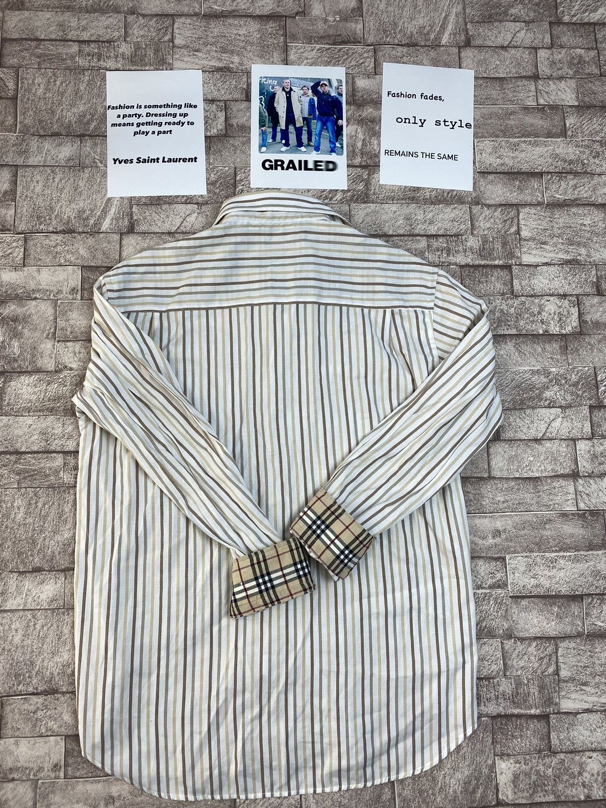 Burberry VINTAGE FLANNEL by Travis Scott style BURBERRY Size US L / EU 52-54 / 3 - 11 Thumbnail