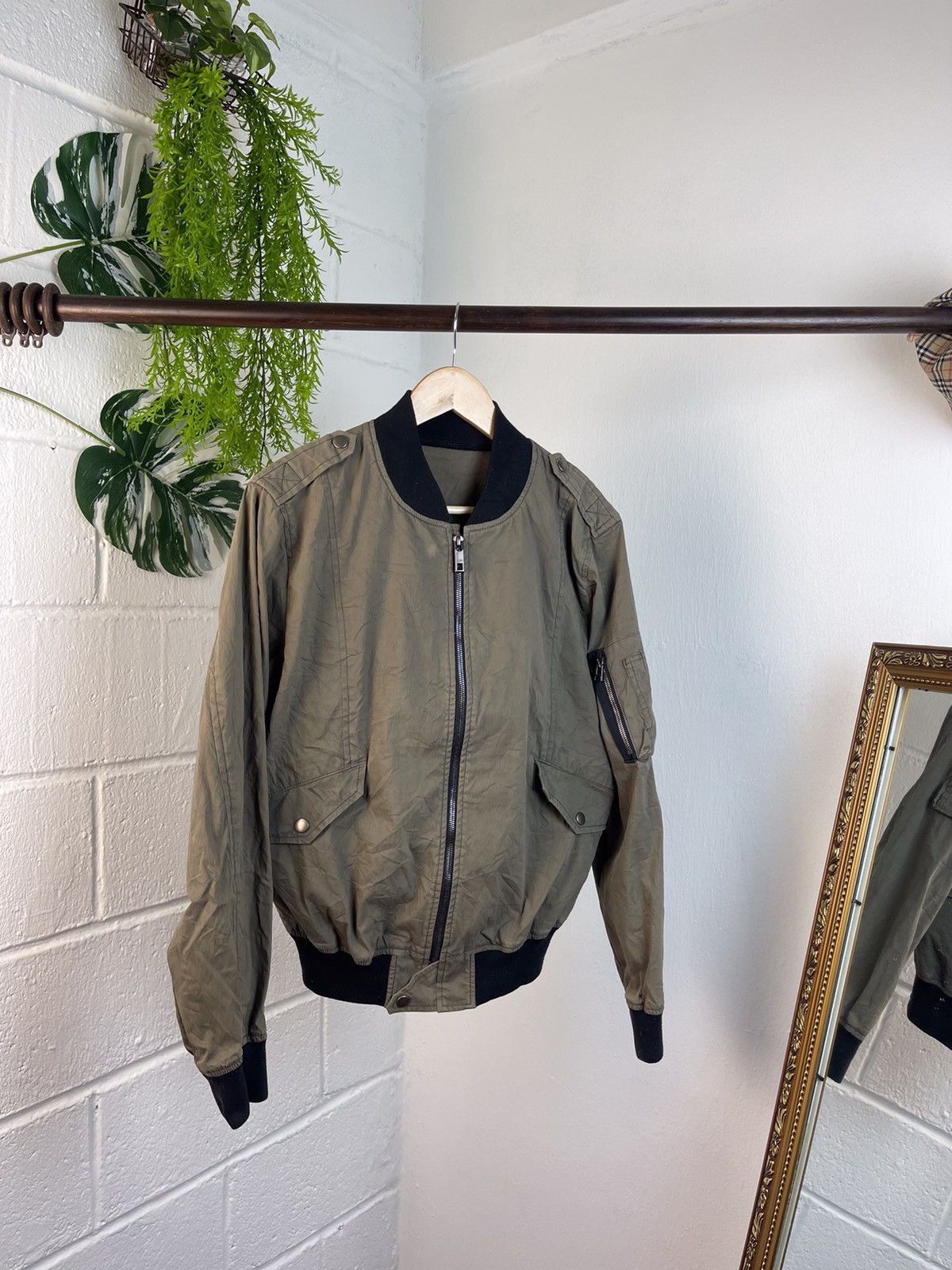 5351 POUR LES HOMMES 5351 Pour Les Hommes Bomber army Jacket Size US M / EU 48-50 / 2 - 3 Thumbnail