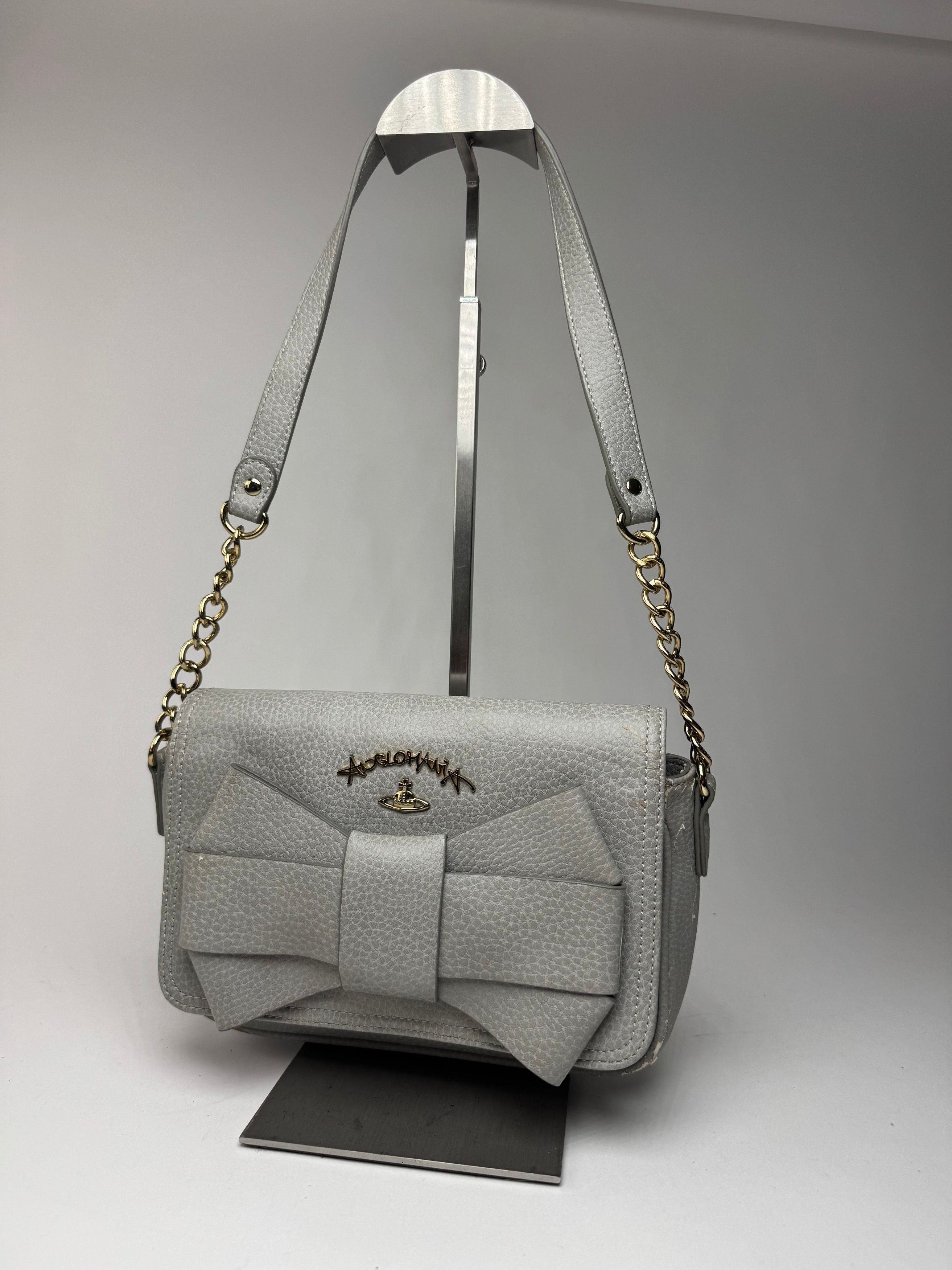 Vivienne Westwood Vintage Vegan Leather bag Grey Size ONE SIZE - 1 Thumbnail