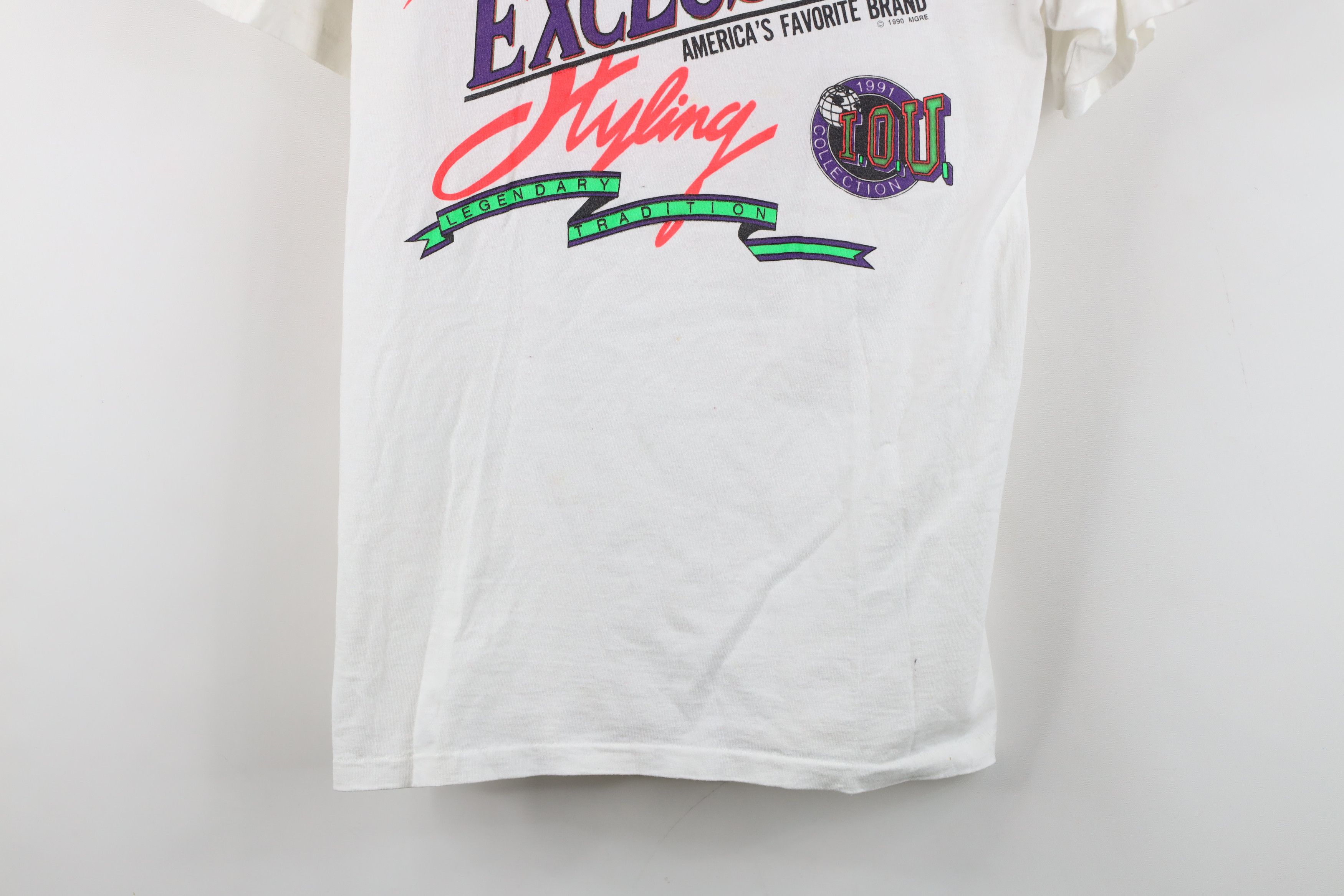 Vintage Vintage 90s IOU Skateboarding Short Sleeve T-Shirt USA Size US M / EU 48-50 / 2 - 3 Thumbnail
