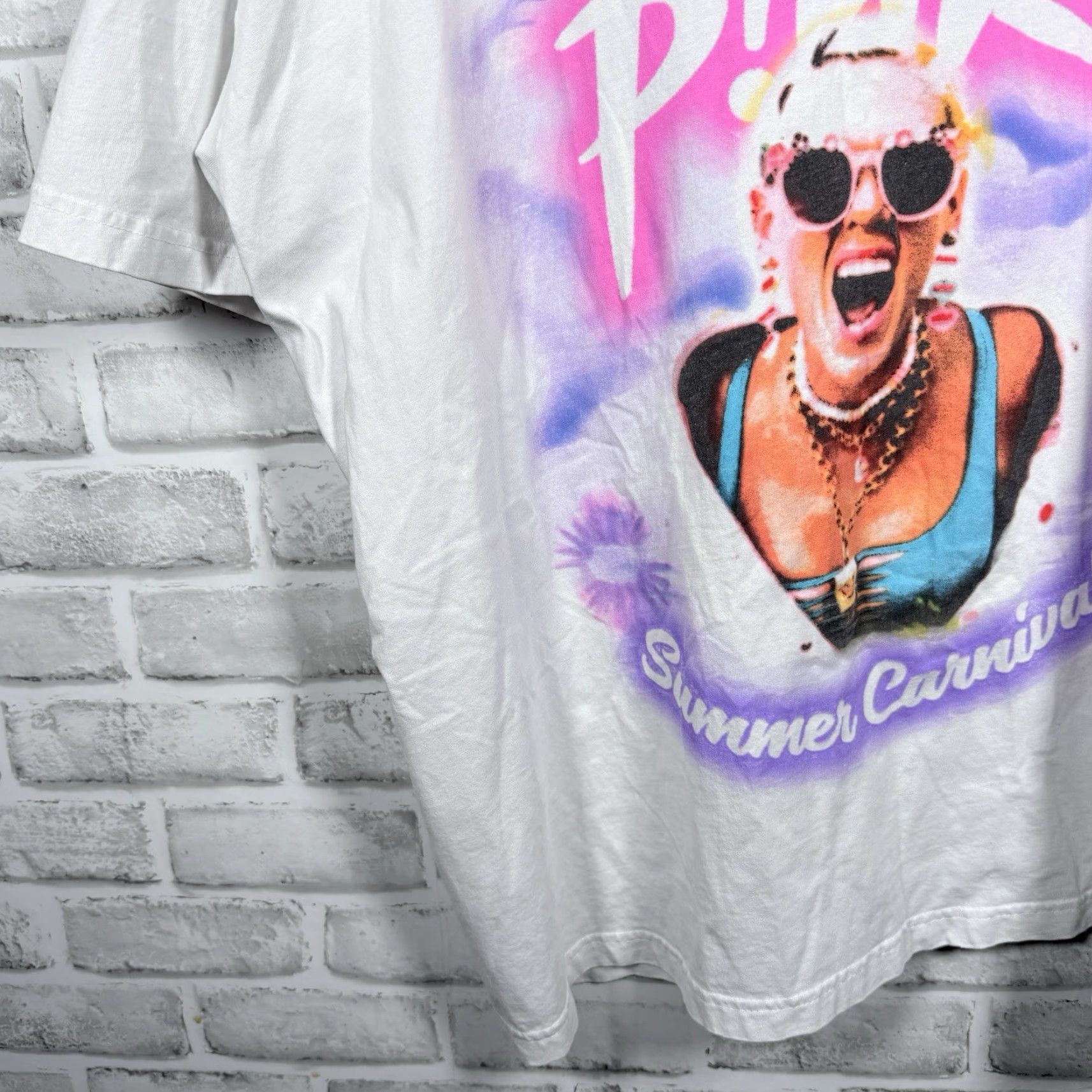 Pinko PINK Summer Carnival 2023 Tour Graphic Tee Size XXL Mens Size US XXL / EU 58 / 5 - 3 Thumbnail