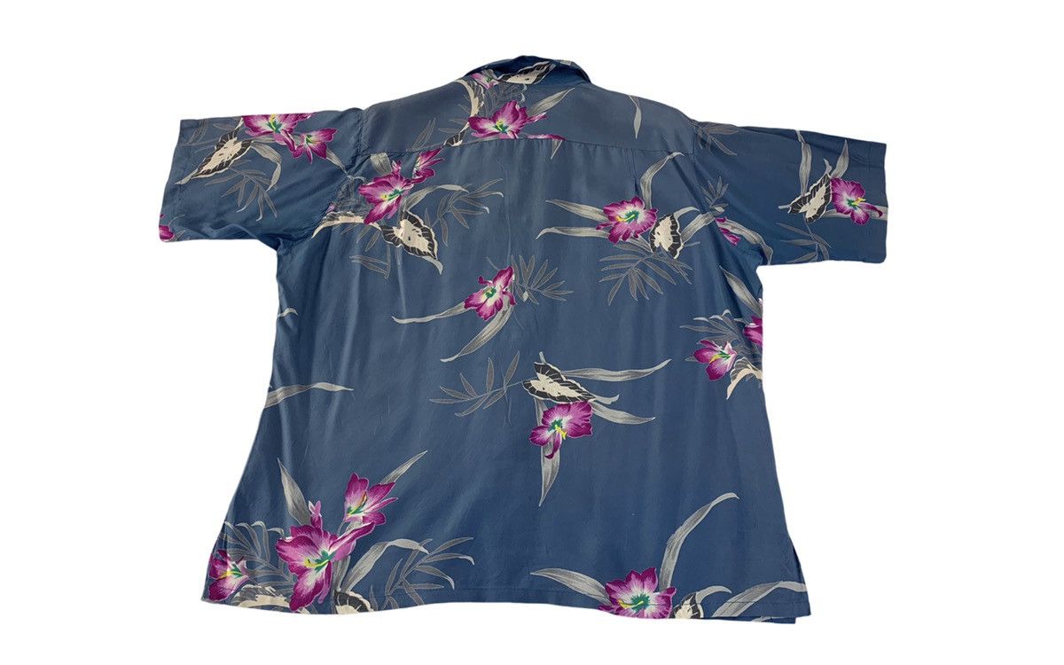 Vintage Islander 100% Rayon Floral Design Button Up Hawaiian Style Size US XL / EU 56 / 4 - 2 Thumbnail
