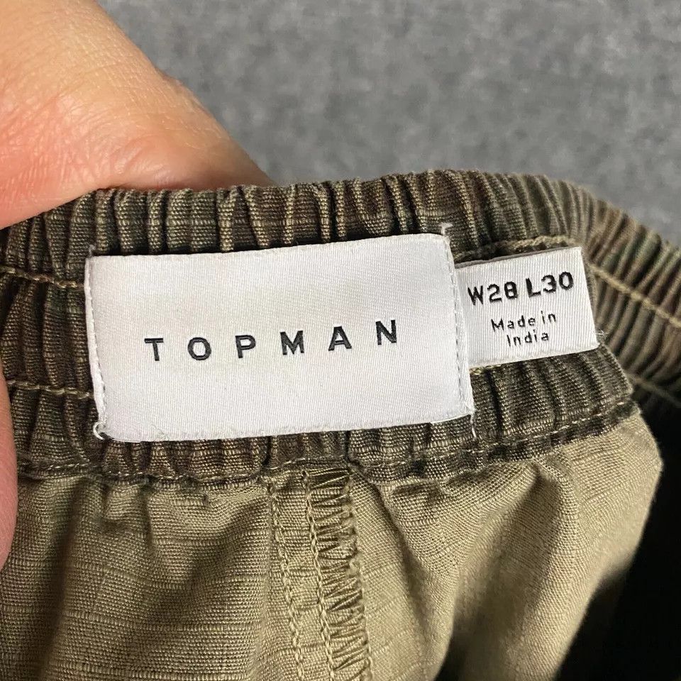 Topman Topman Camouflage Joggers Men's 28x30 Stretch 100% Cotton Size US 28 / EU 44 - 9 Thumbnail