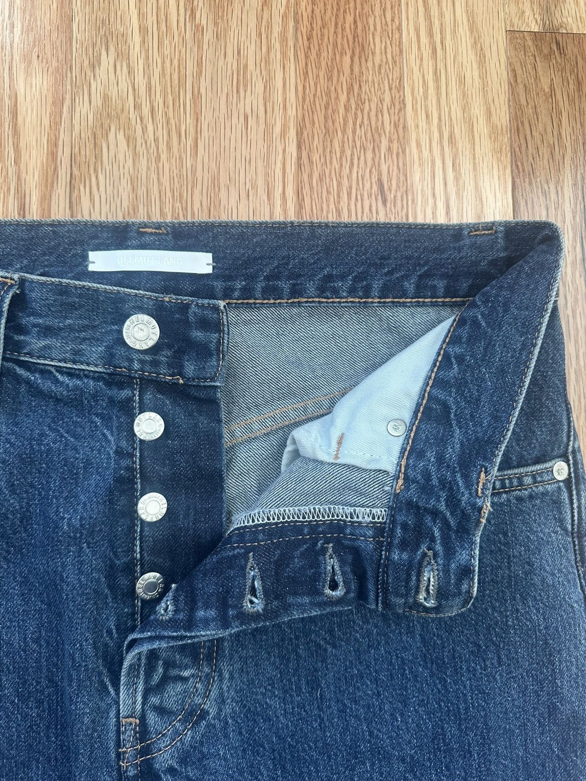 Helmut Lang Baggy Straight Leg Denim Size US 32 / EU 48 - 3 Thumbnail