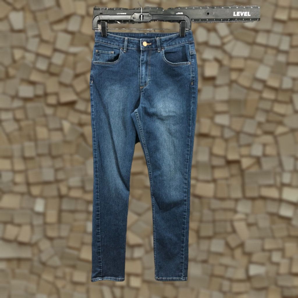 H&M H&M High Waist Skinny Ankle Jeans Size 28 Womens Medium Wash Blue Jeans Size 28" / US 6 / IT 42 - 1 Thumbnail