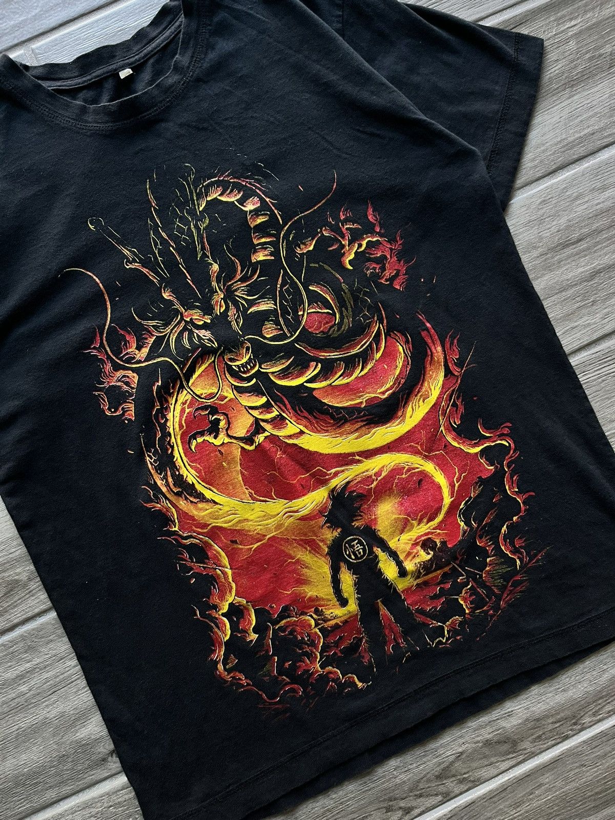 Anime Rare Vintage Y2K Dragon Ball Z Goku T-Shirt Sz L Gently Used Size US L / EU 52-54 / 3 - 2 Thumbnail