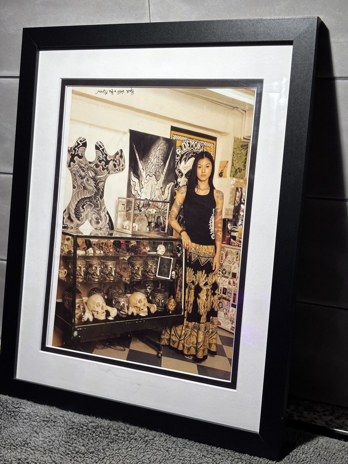Chrome Hearts • Chrome Hearts • 'Hard Wolf & The Mirror' 💀 Framed Art Size ONE SIZE - 2 Thumbnail