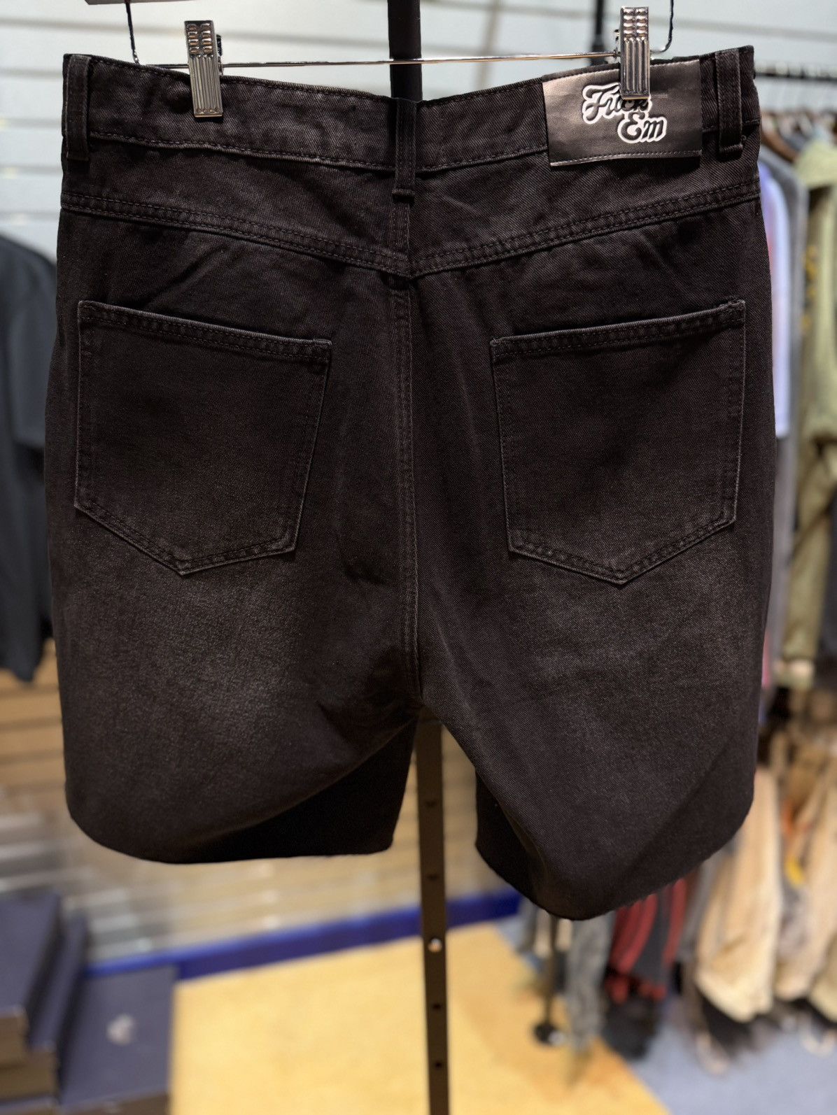 Other Fuck EM Shorts Black Fur Size (30) Size US 30 / EU 46 - 6 Thumbnail