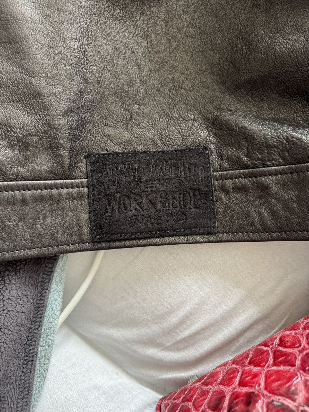 Our Legacy × Stussy Our Legacy x Stussy Workshop Leather